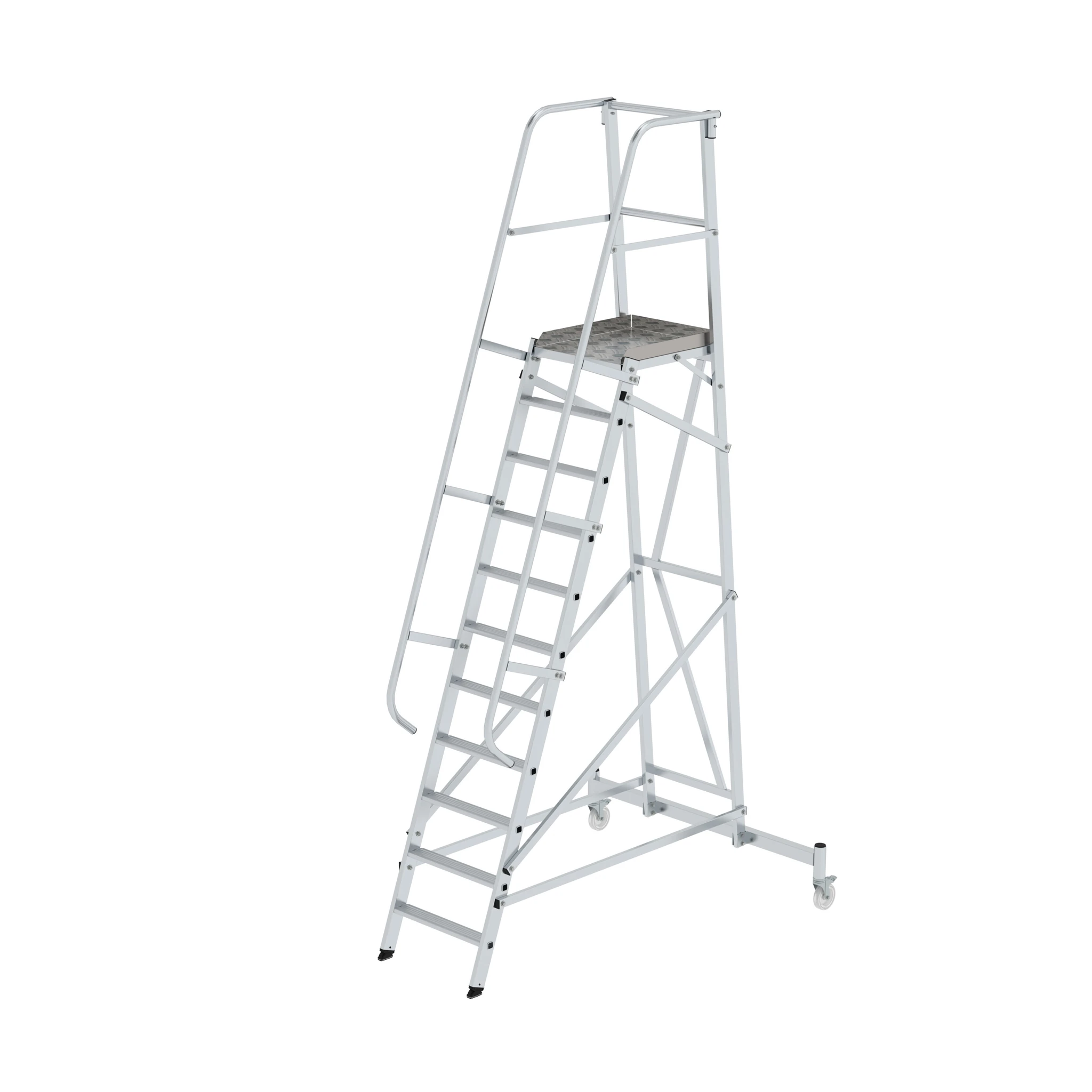 MUNK | Plattformleiter fahrbar 11 Stufen