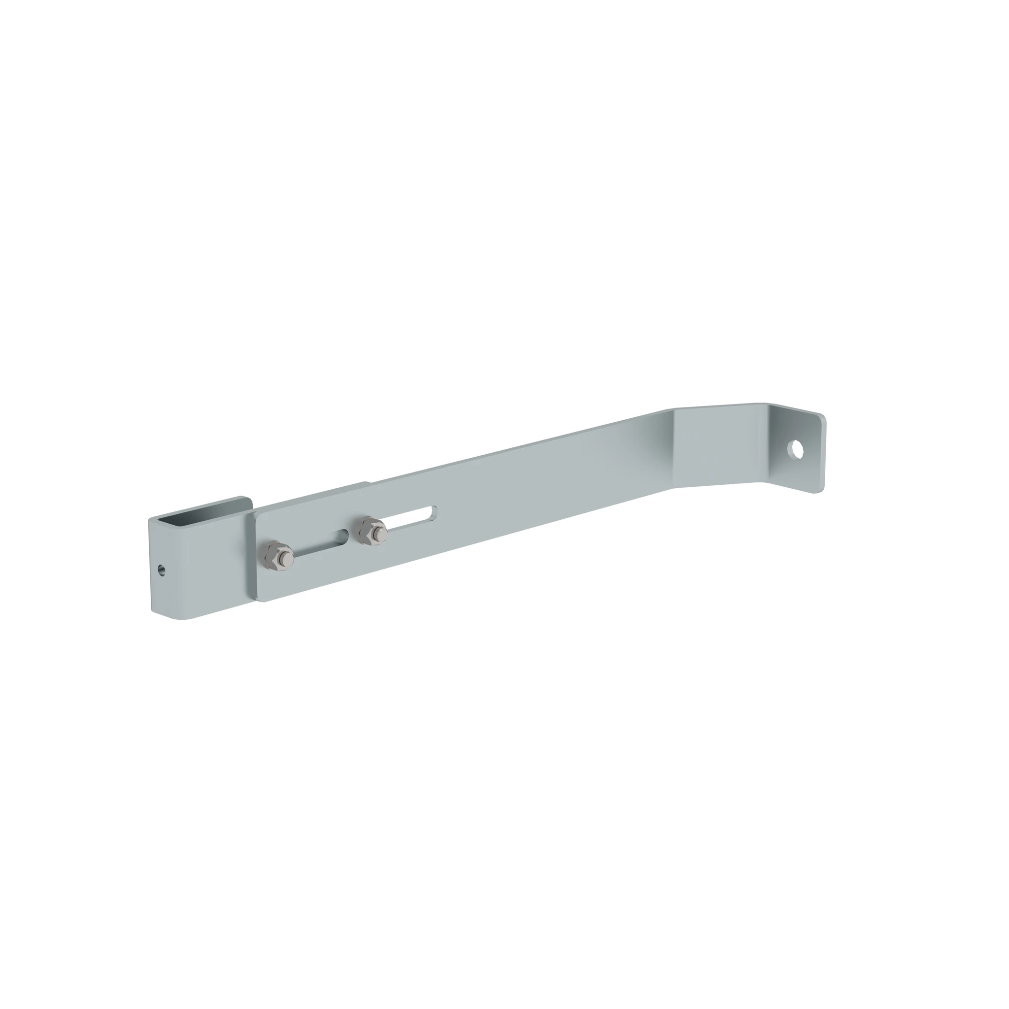 MUNK | Wandhalter, verstellbar, Stahl verzinkt 360-410mm