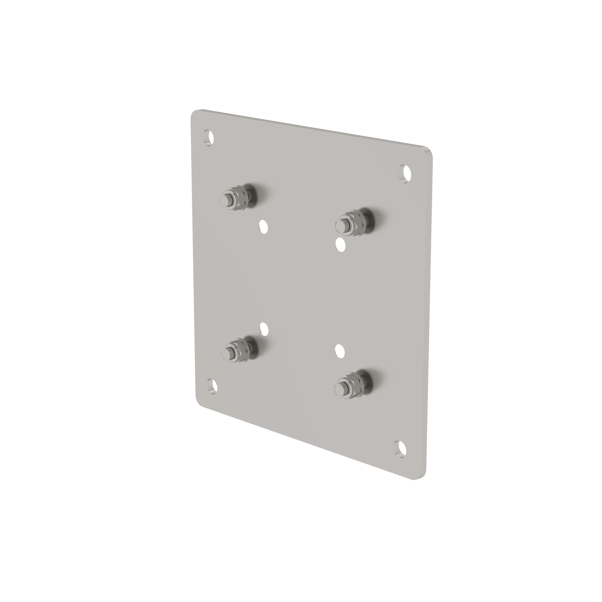 MUNK | Adapterplatte Edelstahl 100 x 100 mm, 150 x 150 mm