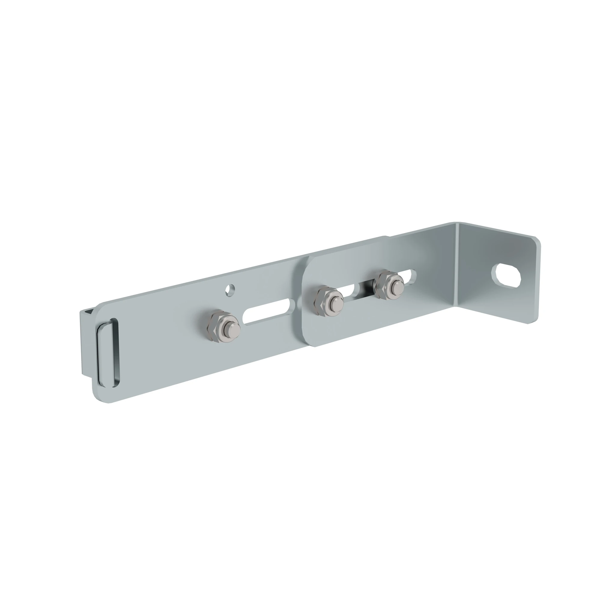 MUNK | Wandhalter m. Klemmbügel, verstellbar 215-275mm, Stahl verzinkt