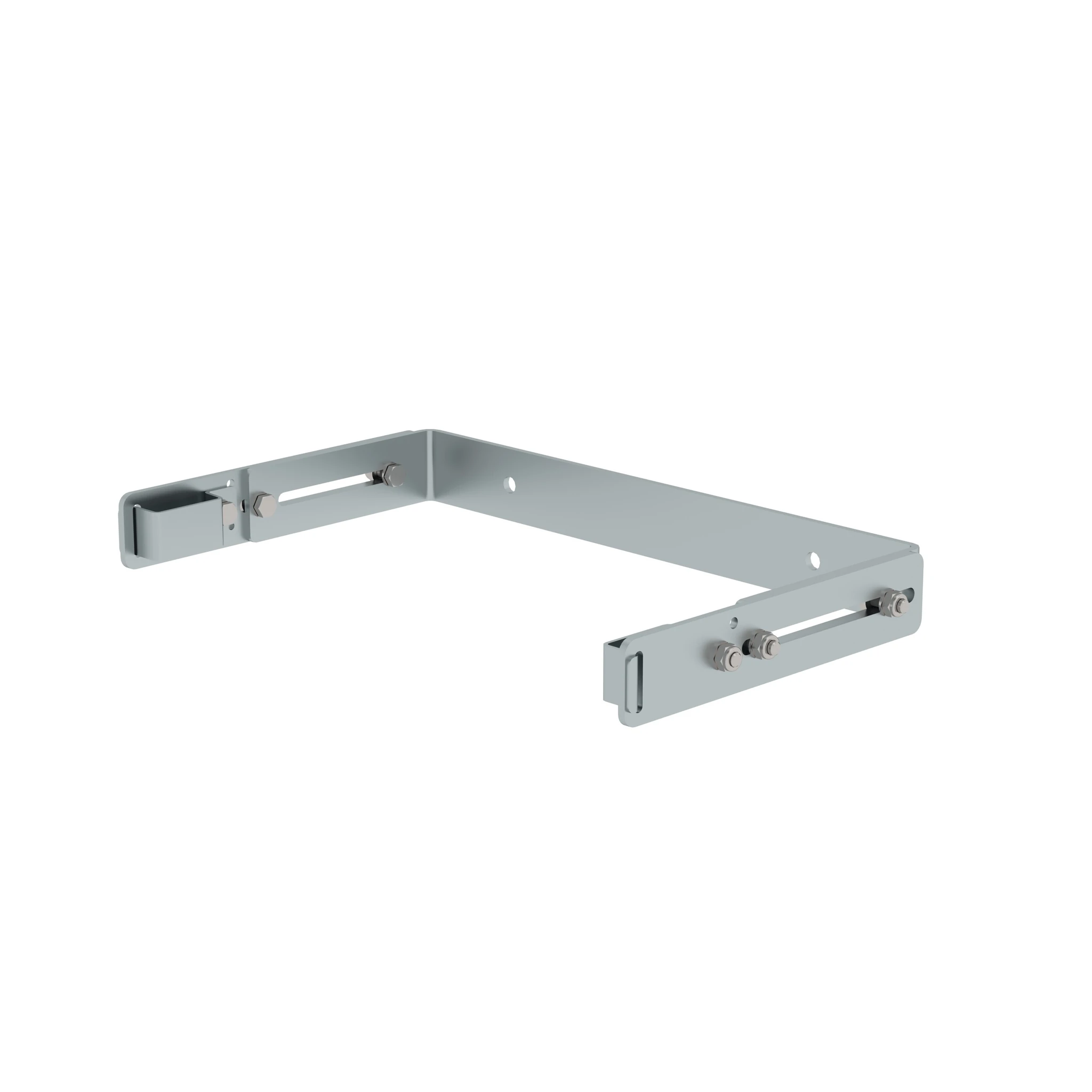MUNK | Wandhalter U-Bügel, verstellbar 275-375mm, Stahl verzinkt