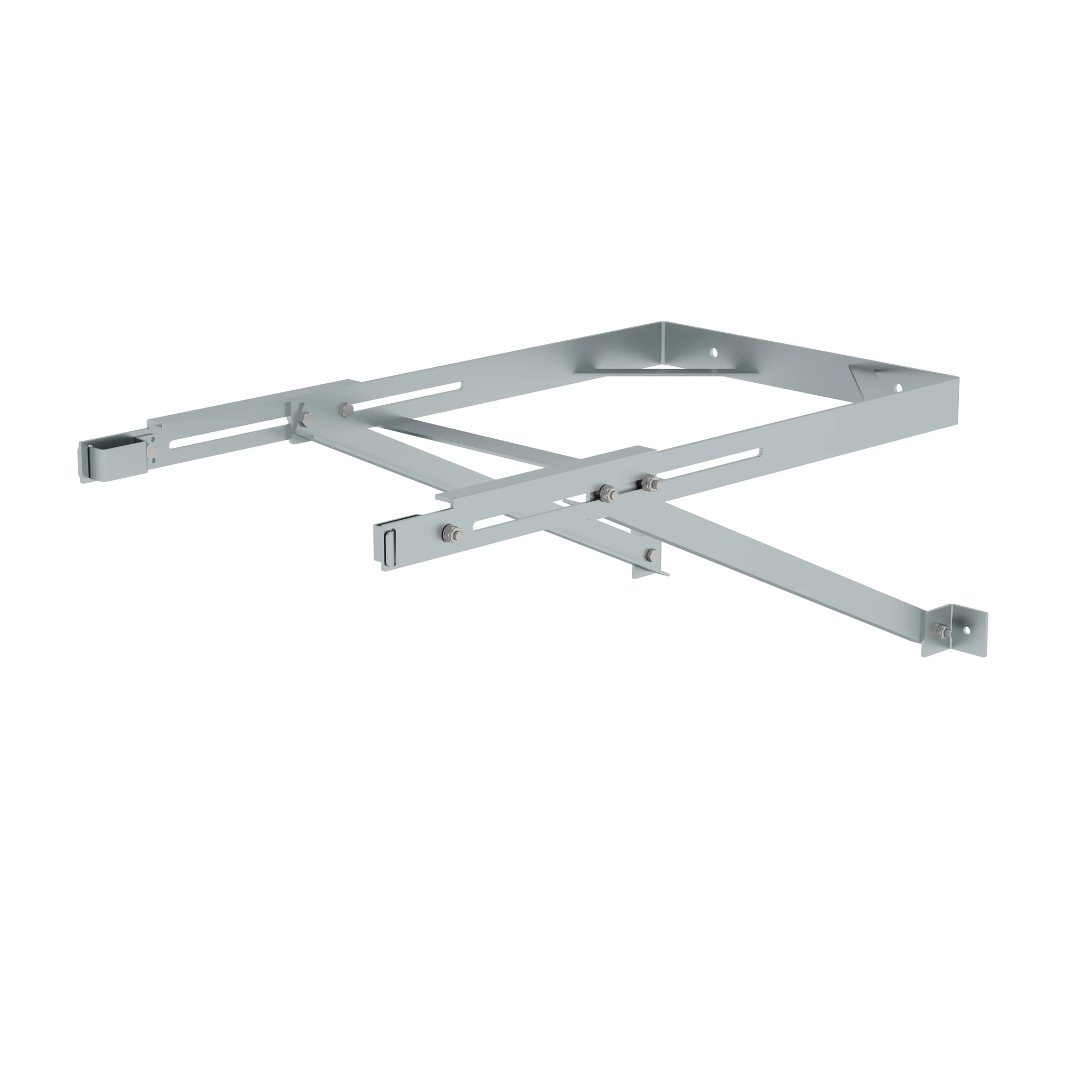 MUNK | Wandhalter U-Bügel, verstellbar 750-950mm, Stahl verzinkt