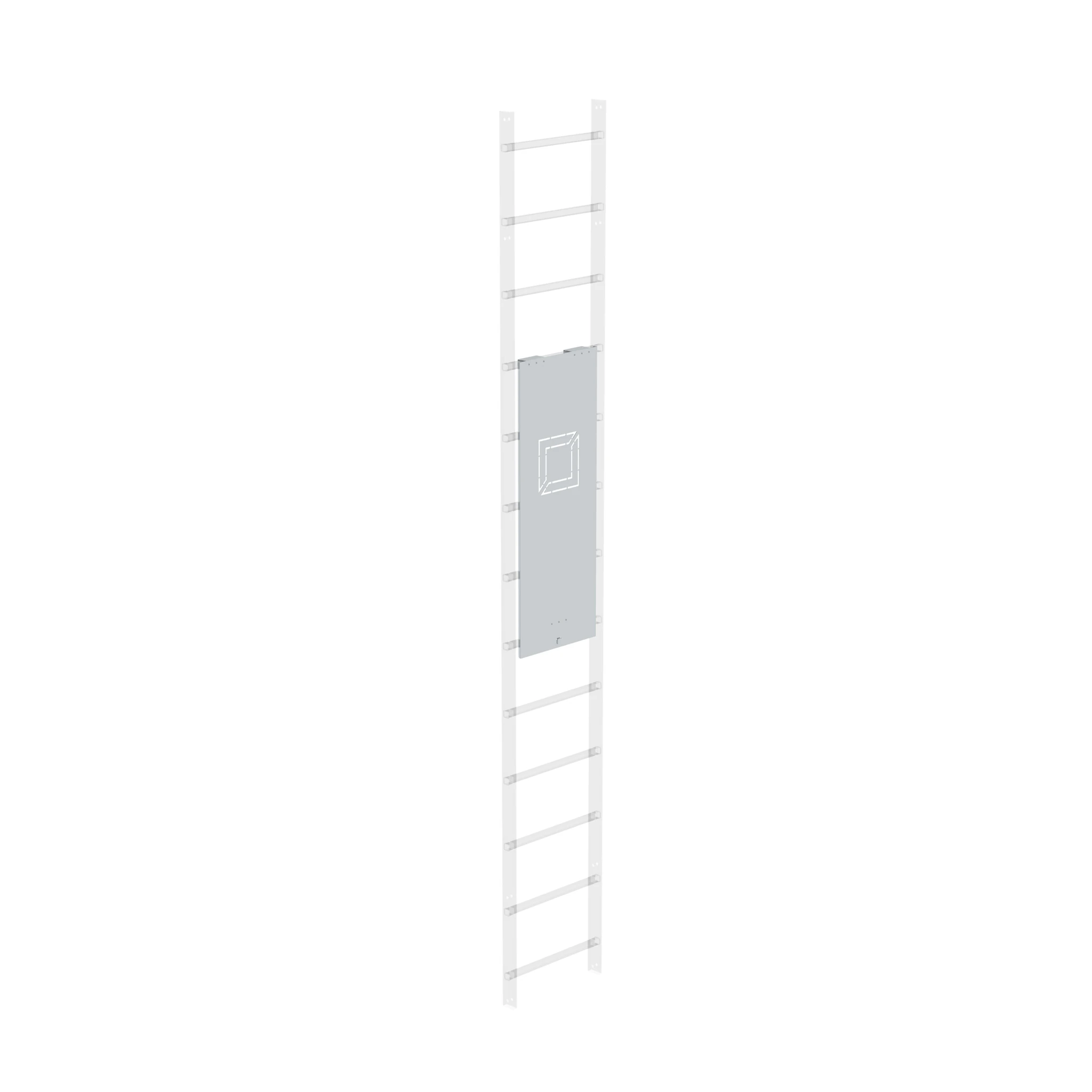 MUNK | Zugangssicherung einhängbar Alu-blank, Höhe 1190 mm