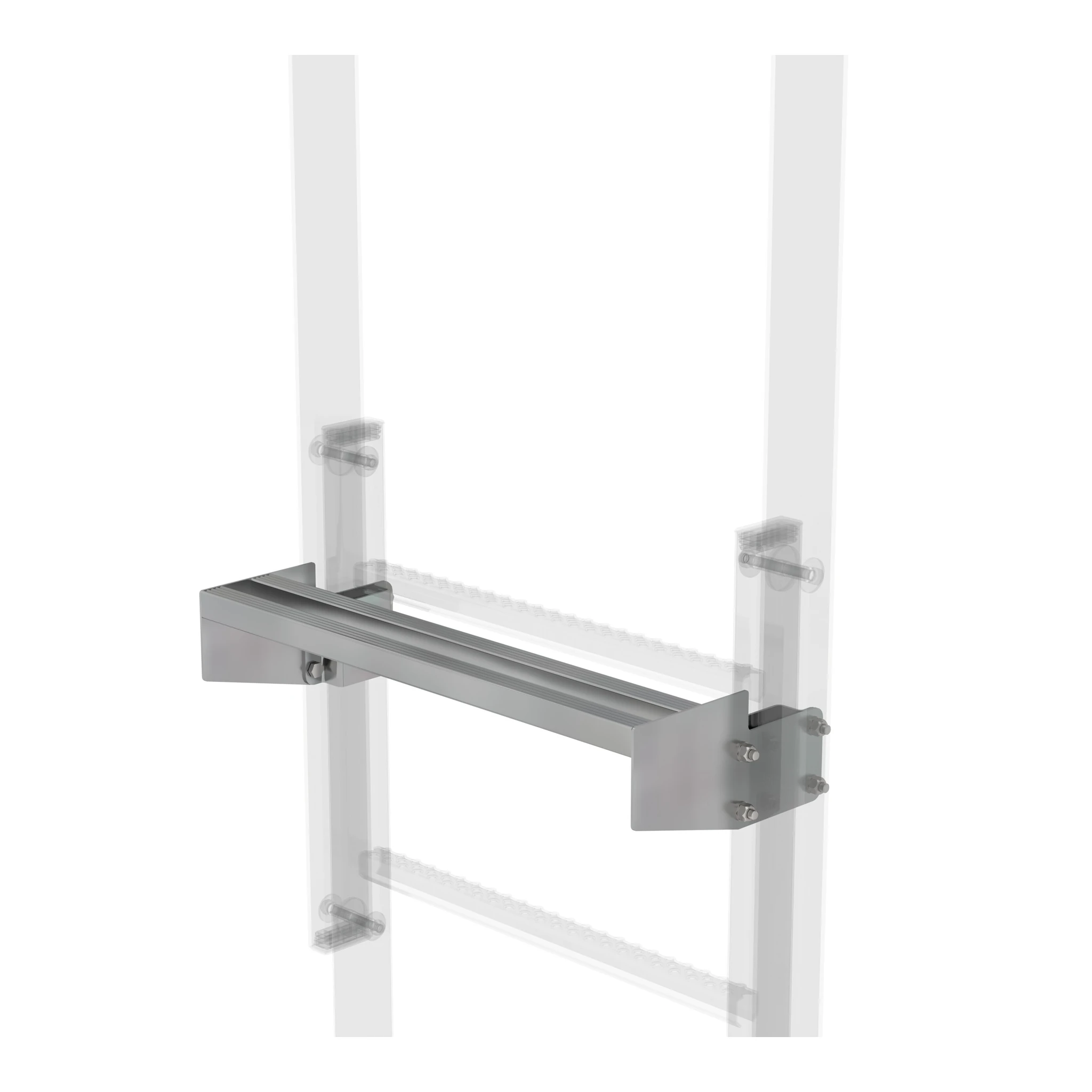 MUNK | Ausstiegstritt Stahl verzinkt Spaltmaß 150mm
