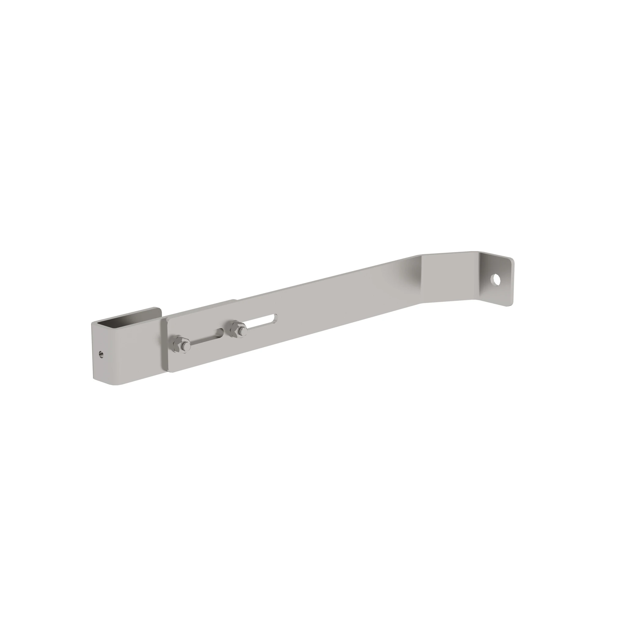 MUNK | Wandhalter Edelstahl für GFK, verstellbar 360-410mm