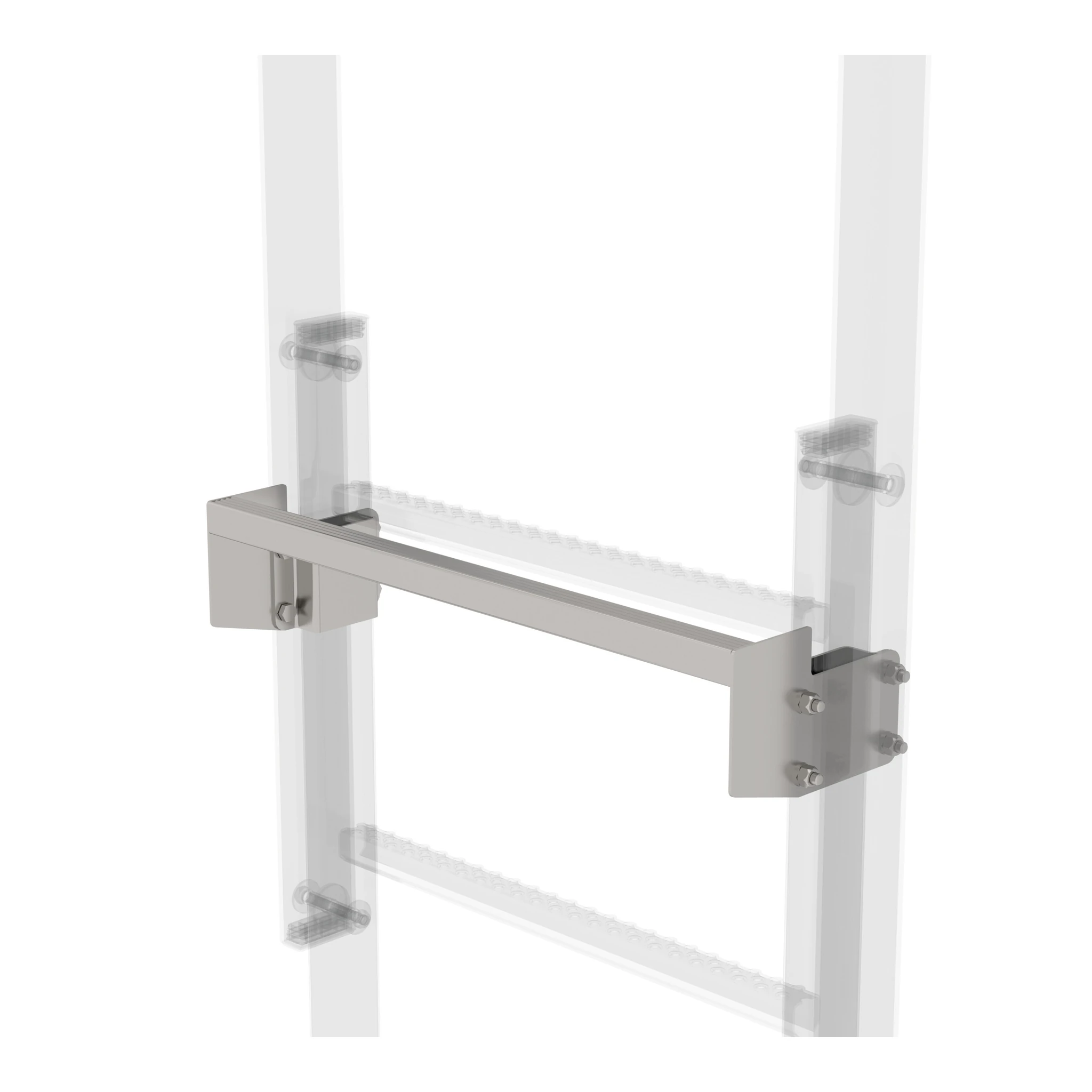 MUNK | Ausstiegstritt Edelstahl Spaltmaß 100mm
