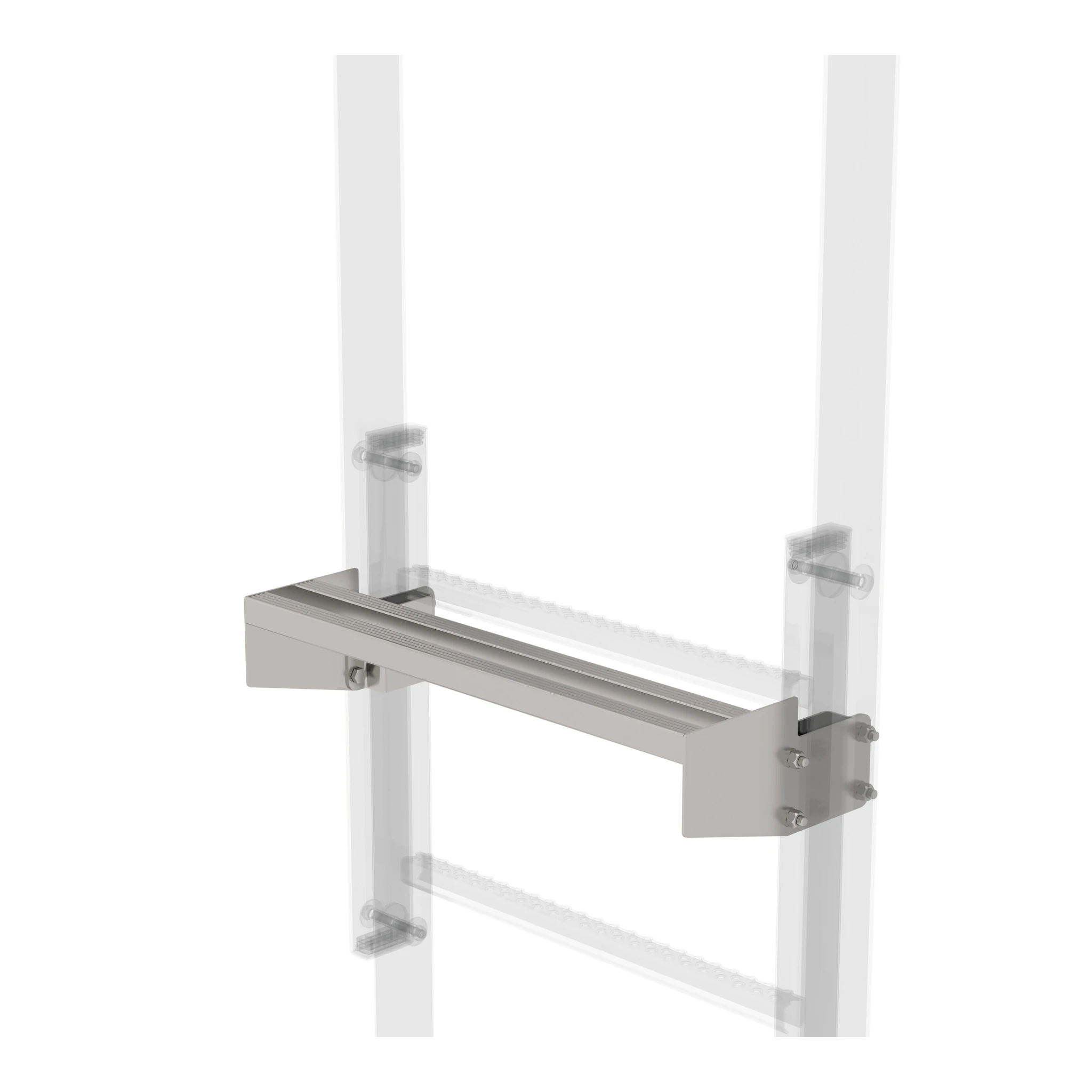 MUNK | Ausstiegstritt Edelstahl Spaltmaß 150mm