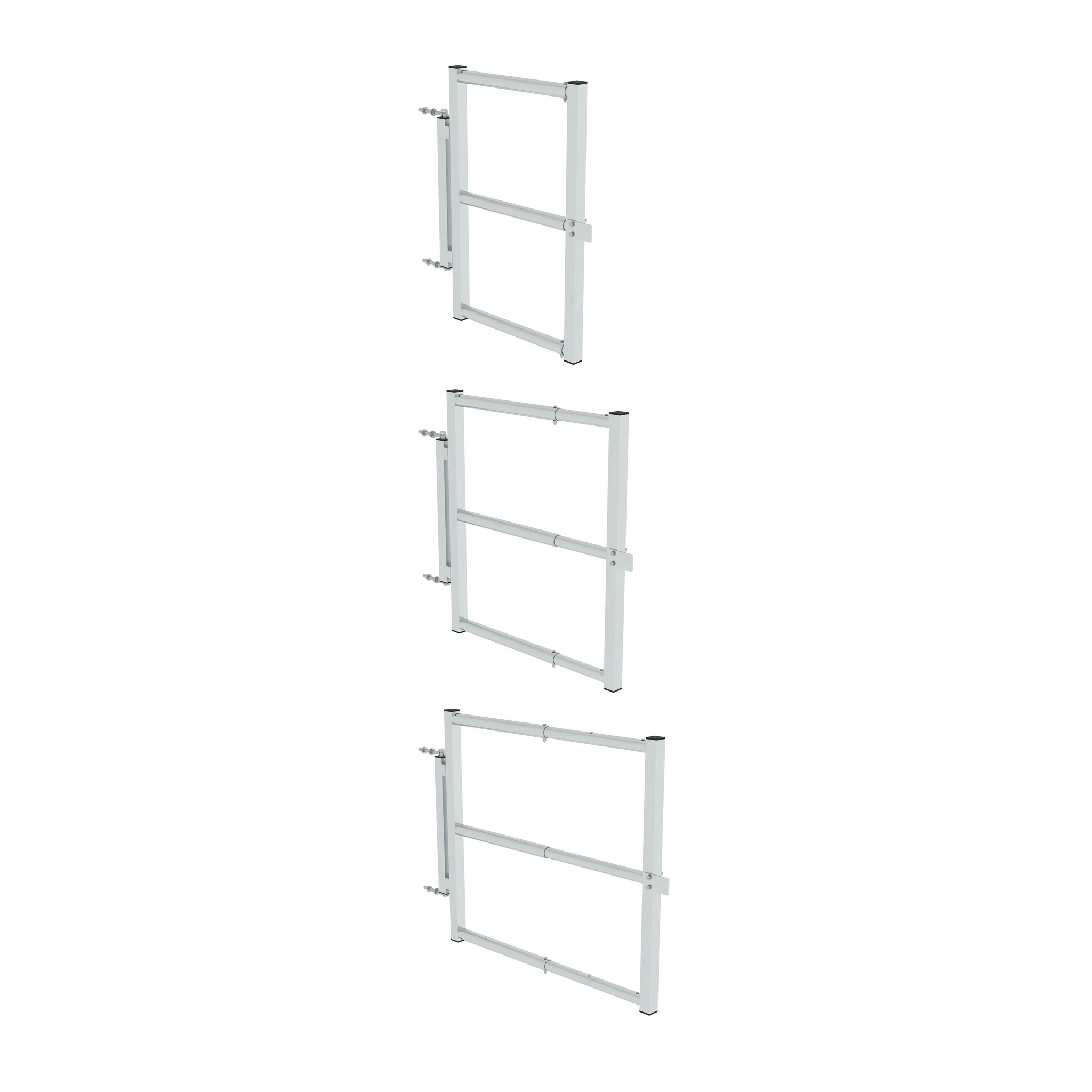 MUNK | Sicherungstüre teleskopierbar für Plattformbreite 600 mm / 800 mm / 1000 mm