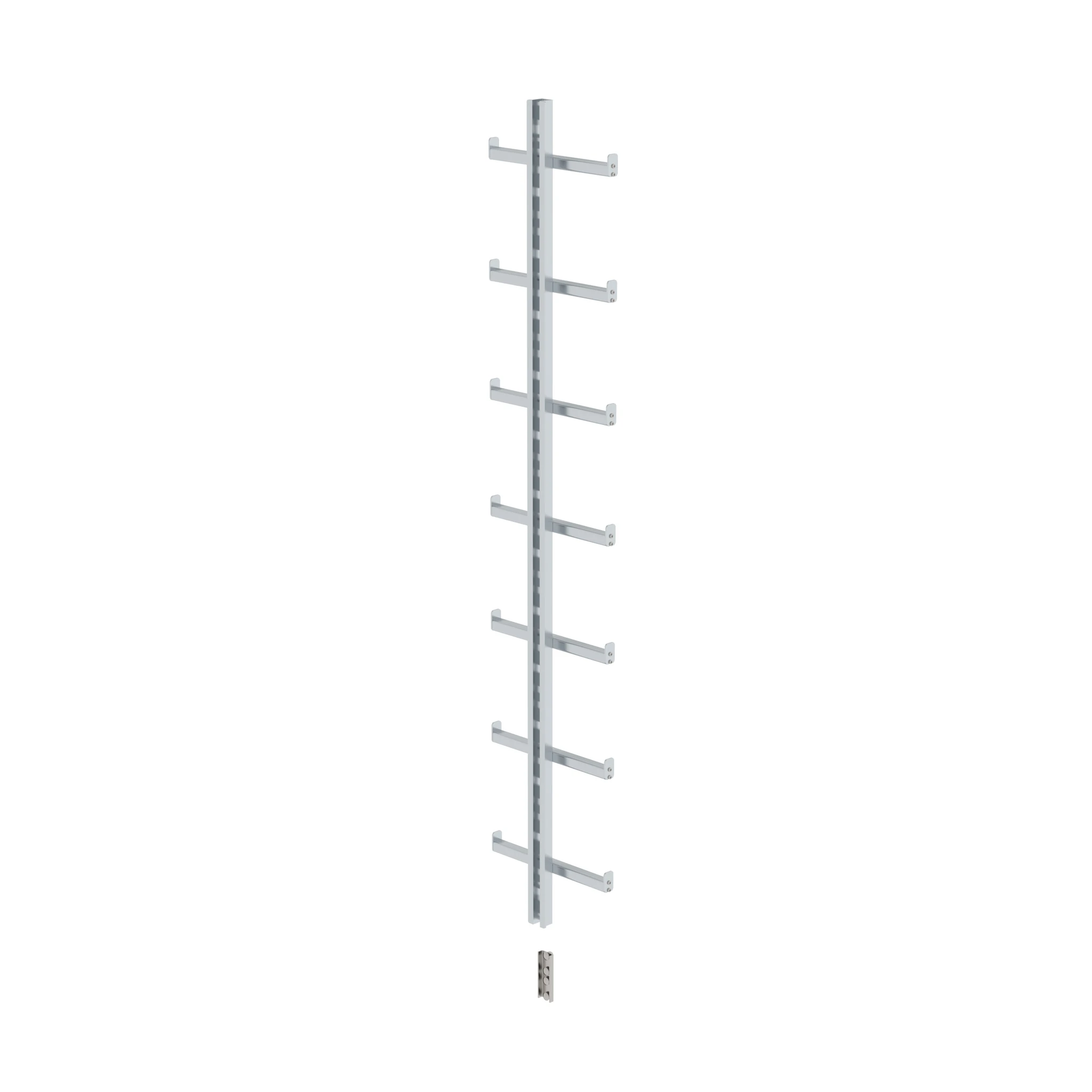 MUNK | Einholmleiter Aluminium Länge 1,96m