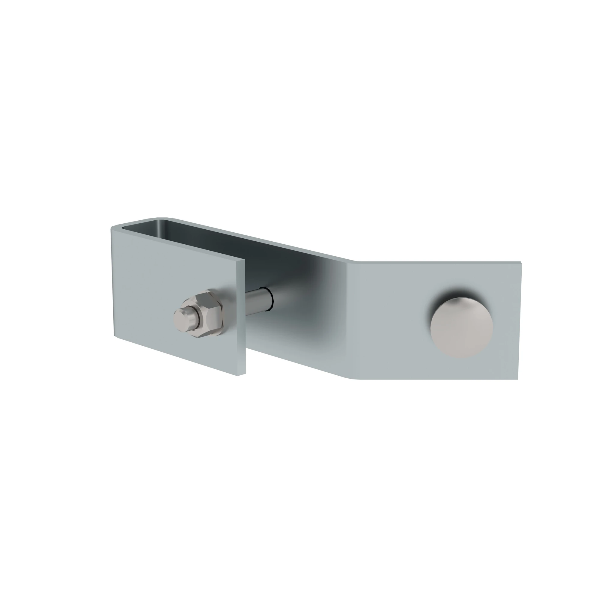 MUNK | Schienenbefestigung für Leiterholm 50x20mm Stahl verzinkt