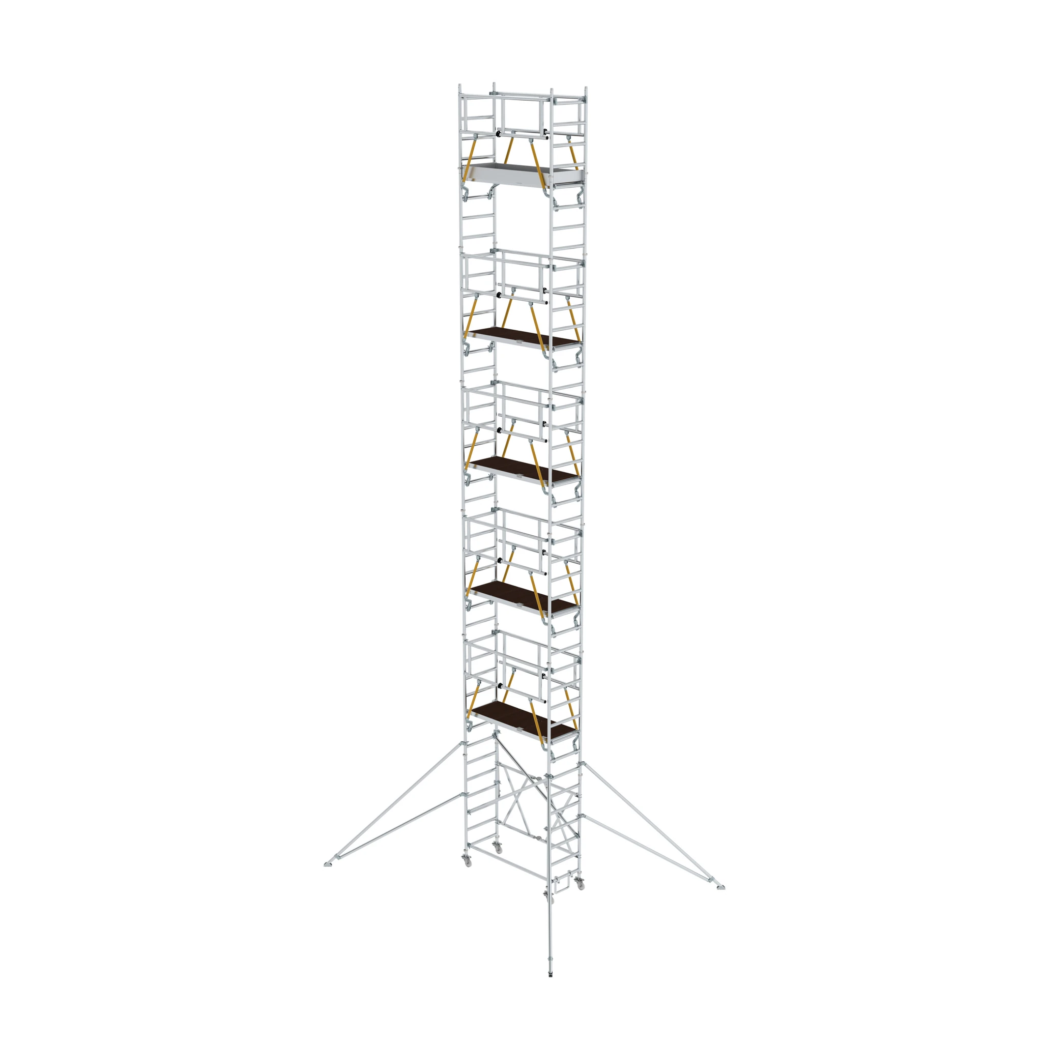 MUNK | Klappgerüst SG 0,75 x 1,80 m mit Ausleger Plattformhöhe 11,04 m