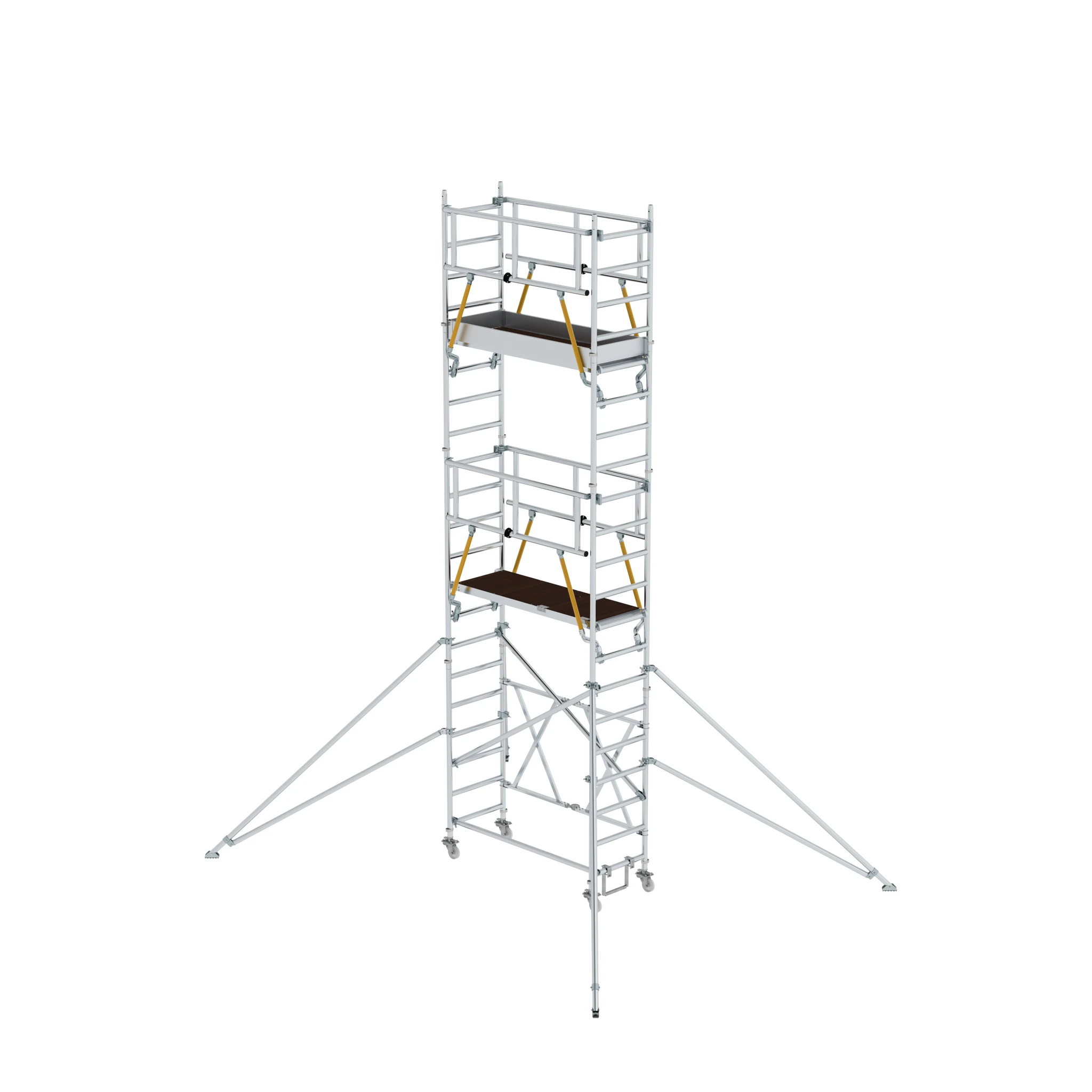 MUNK | Klappgerüst SG 0,75 x 1,80 m mit Ausleger Plattformhöhe 5,16 m