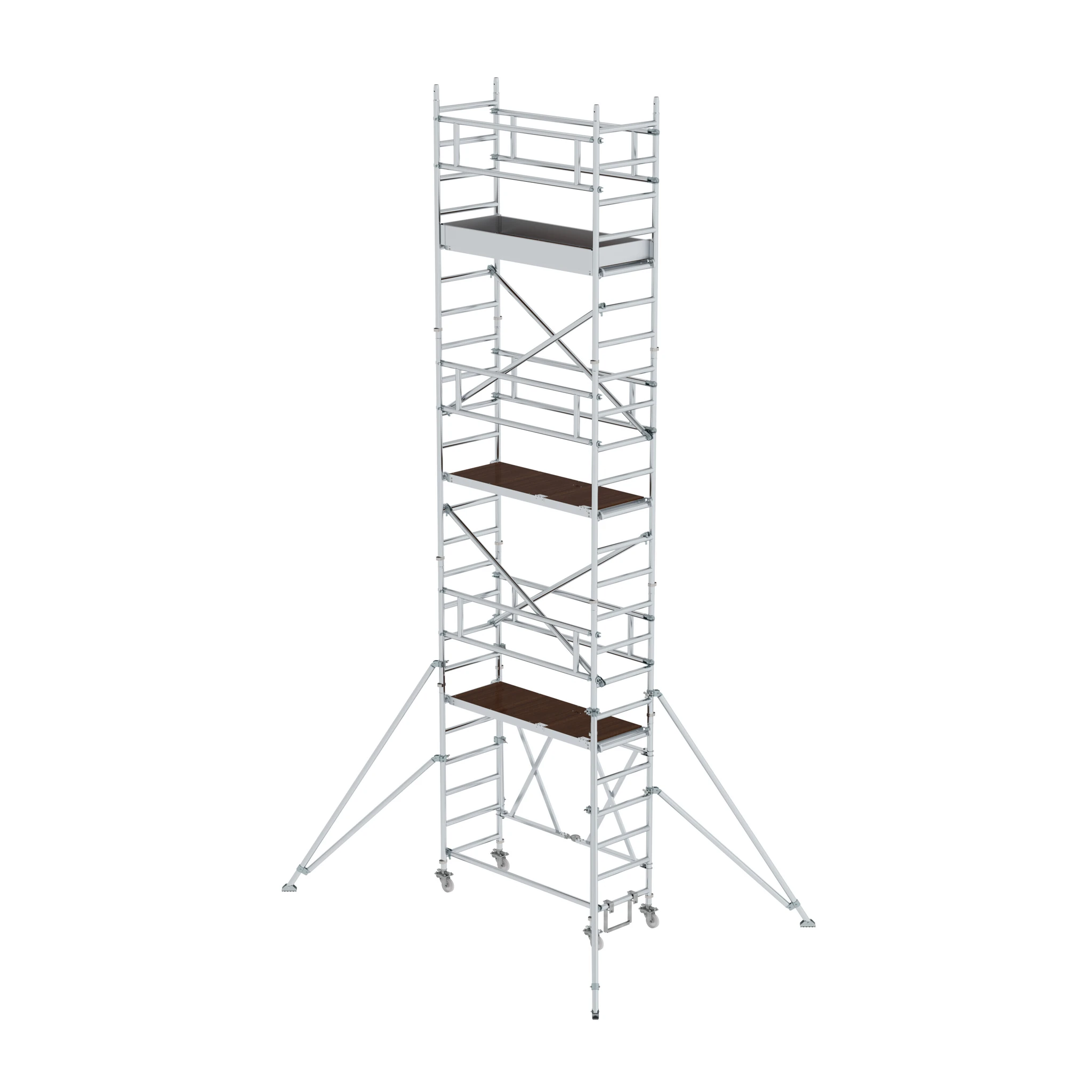 MUNK | Klappgerüst 0,75 x 1,80 m mit Ausleger Plattformhöhe 6,00 m