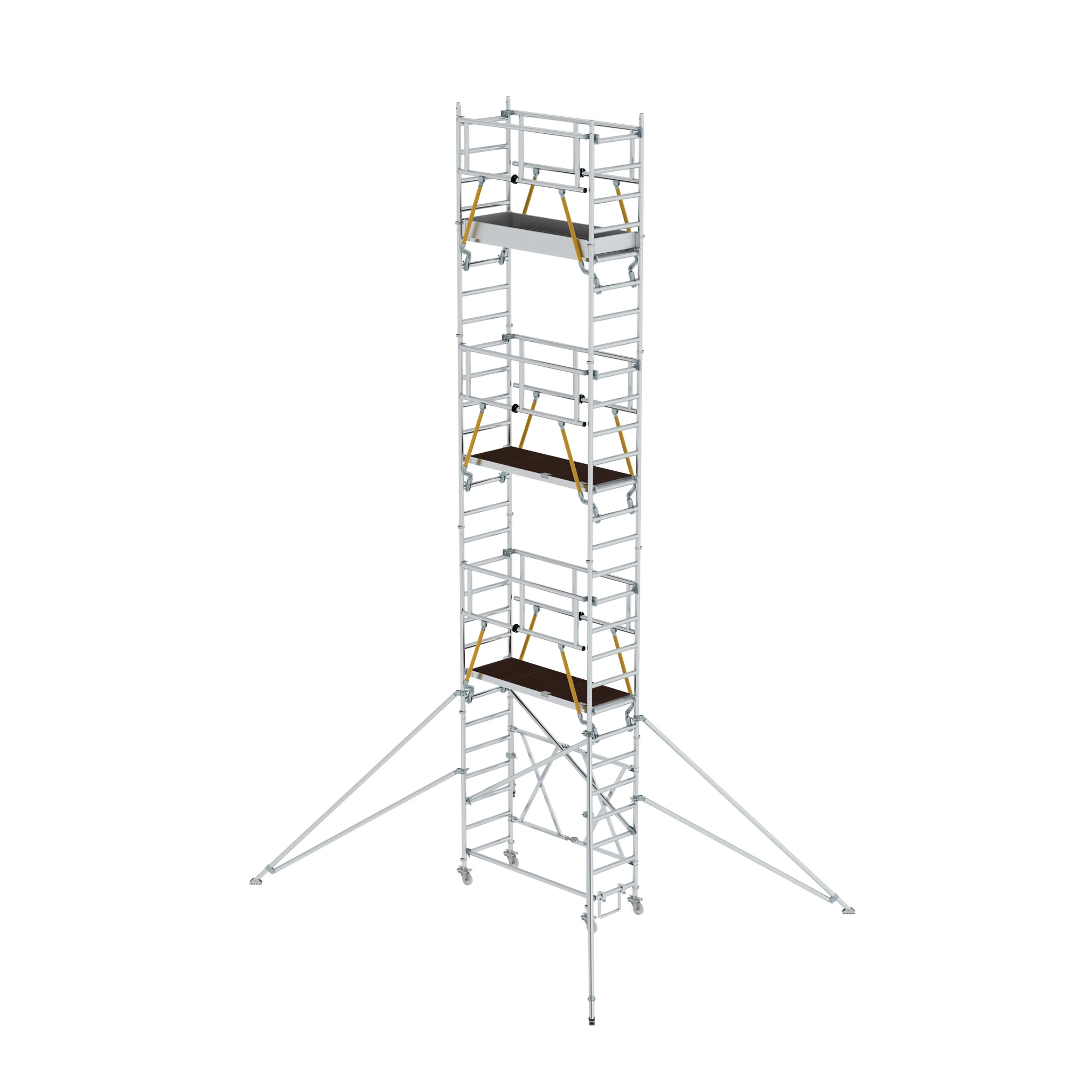 MUNK | Klappgerüst SG 0,75 x 1,80 m mit Ausleger Plattformhöhe 7,12 m