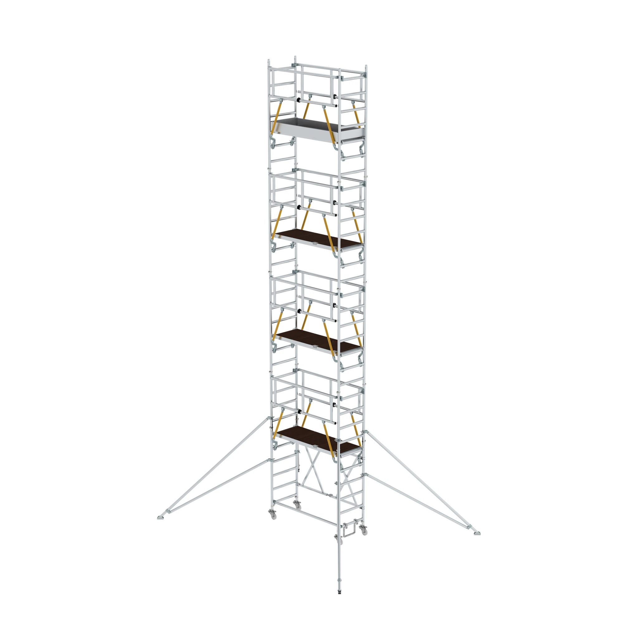 MUNK | Klappgerüst SG 0,75 x 1,80 m mit Ausleger Plattformhöhe 7,96 m
