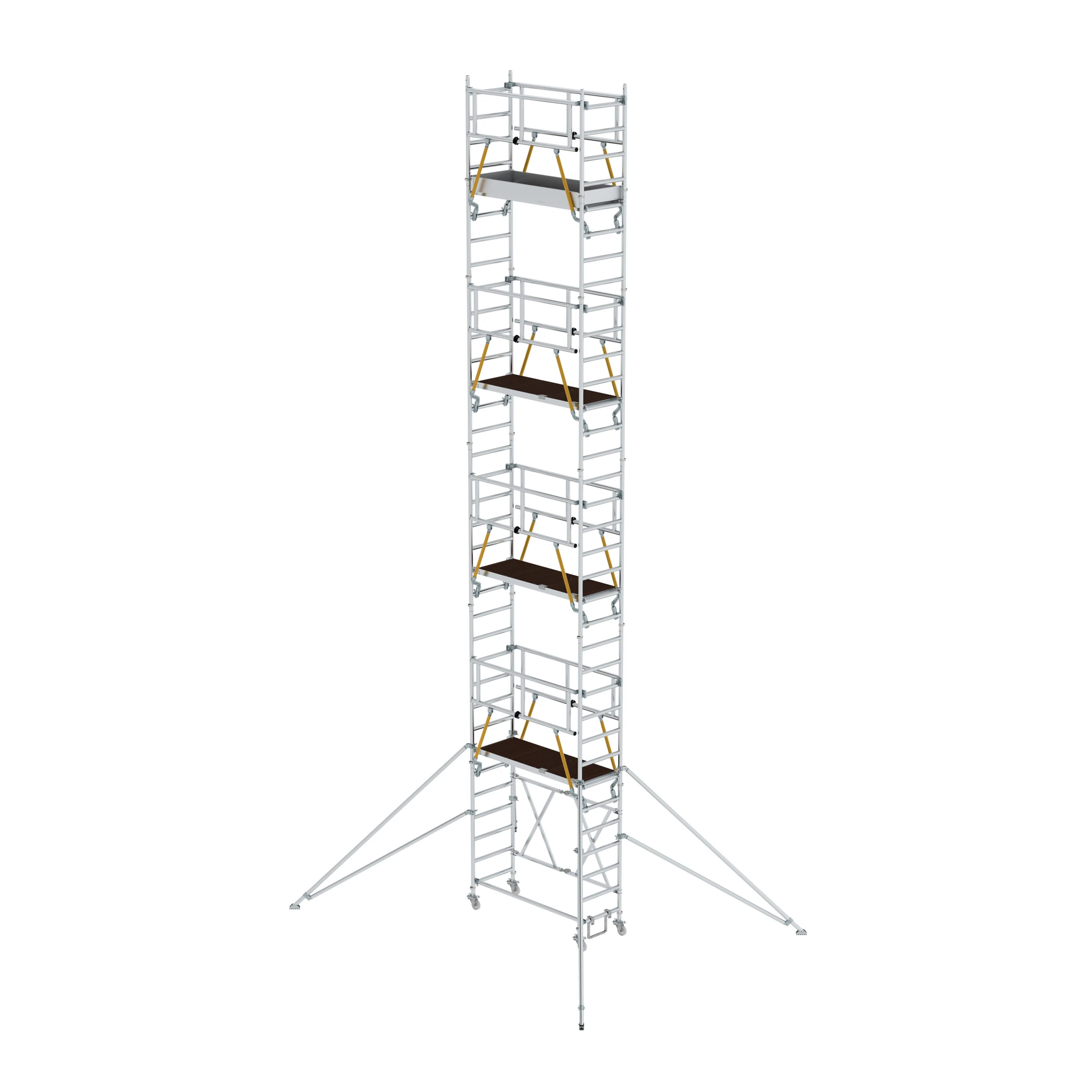 MUNK | Klappgerüst SG 0,75 x 1,80 m mit Ausleger Plattformhöhe 9,08 m