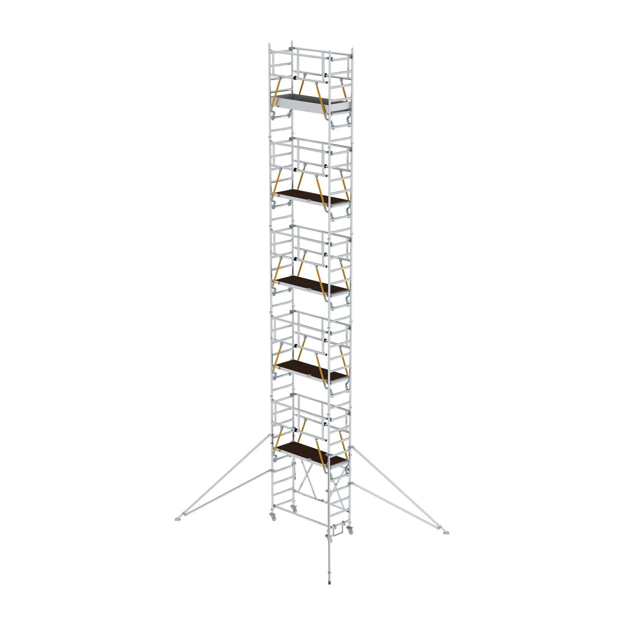 MUNK | Klappgerüst SG 0,75 x 1,80 m mit Ausleger Plattformhöhe 9,89 m