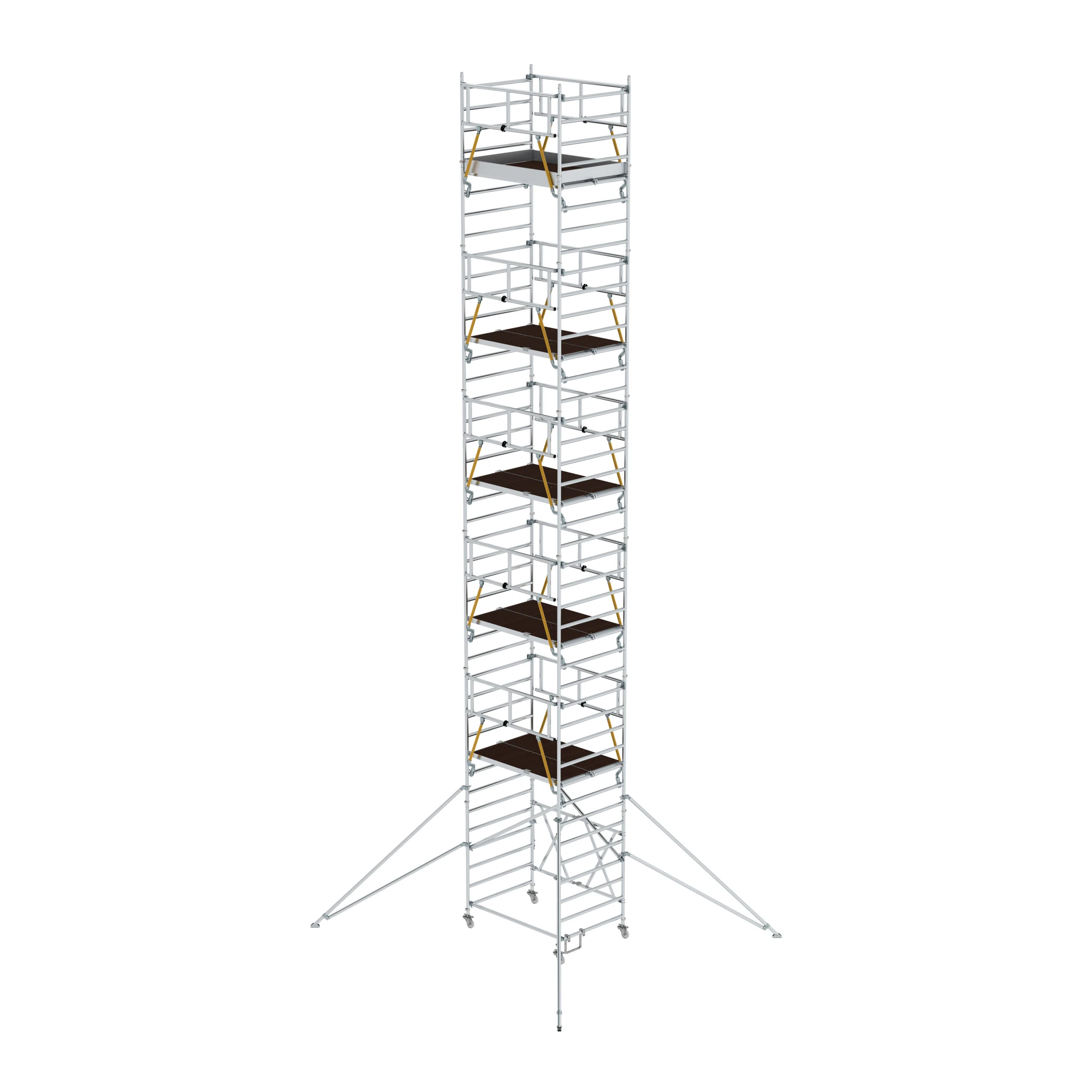 MUNK | Klappgerüst SG 1,35 x 1,80 m mit Ausleger Plattformhöhe 11,04 m