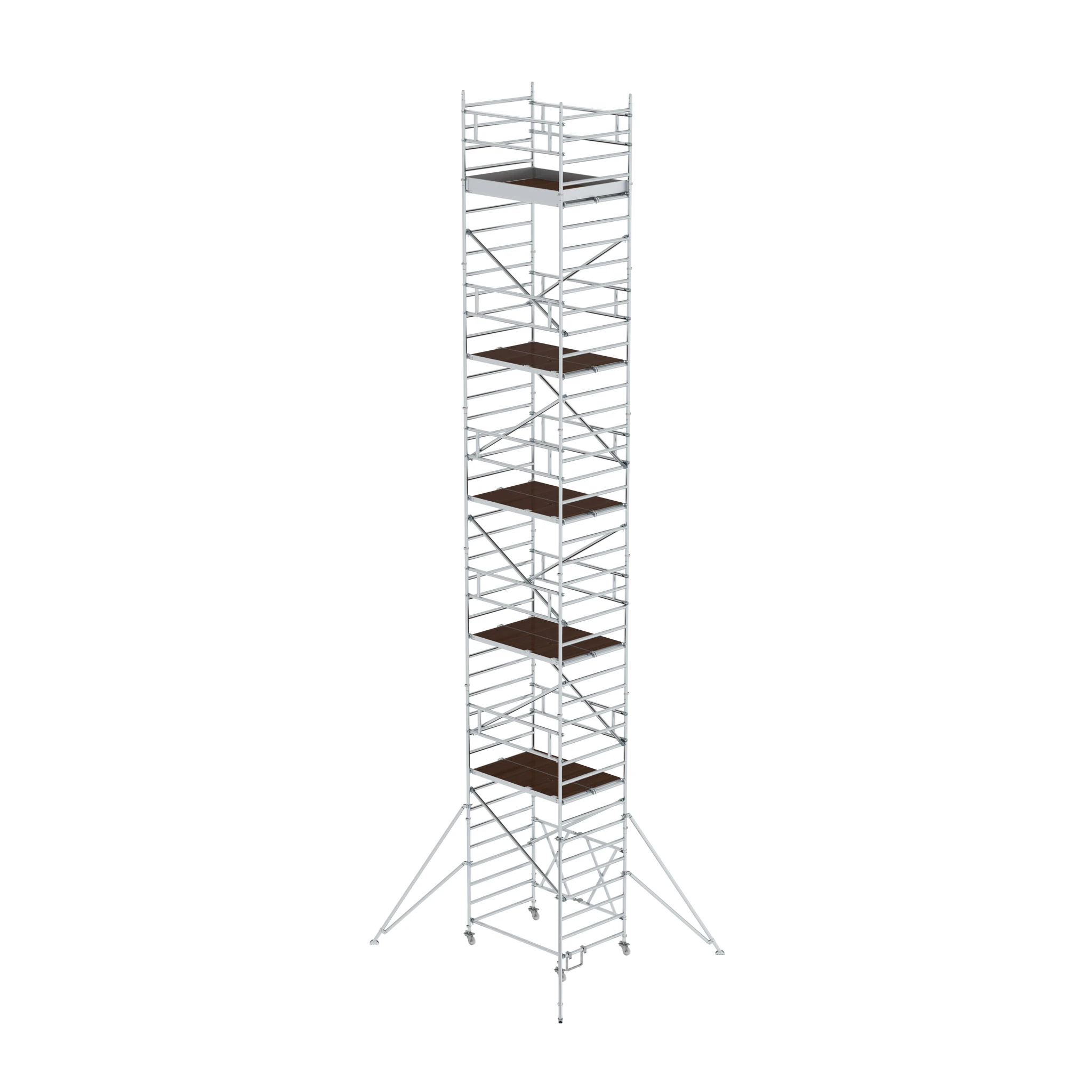 MUNK | Klappgerüst 1,35 x 1,80 m mit Ausleger Plattformhöhe 11,04 m