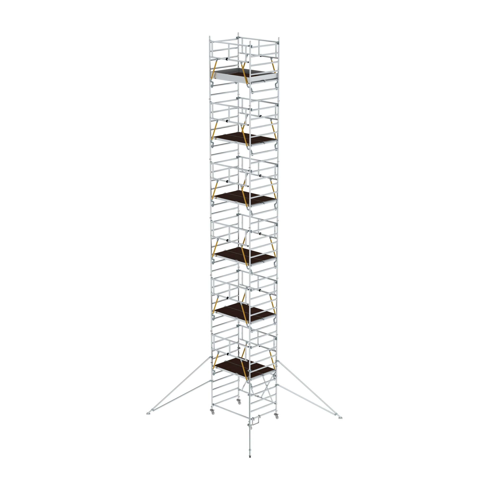 MUNK | Klappgerüst SG 1,35 x 1,80 m mit Ausleger Plattformhöhe 11,88 m