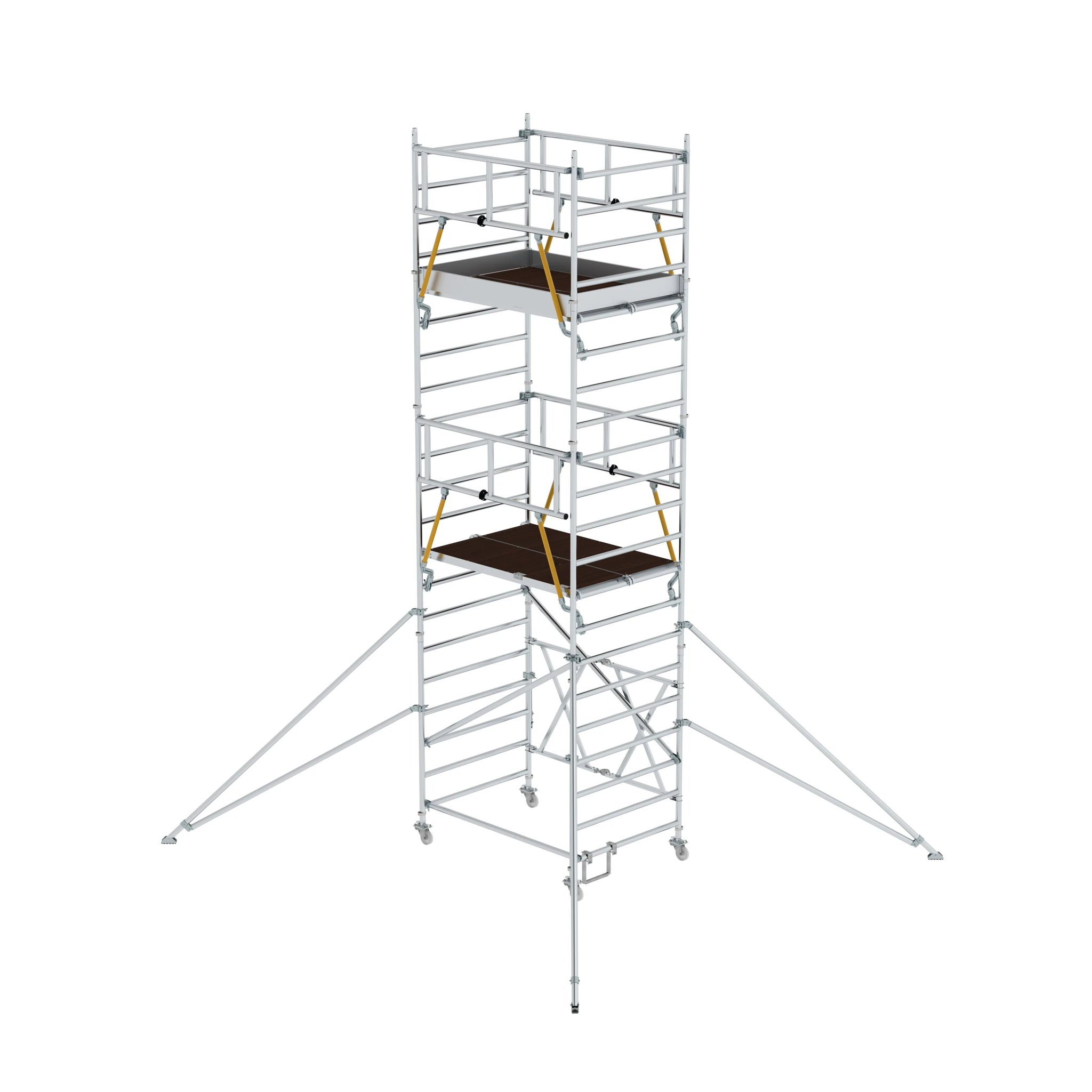 MUNK | Klappgerüst SG 1,35 x 1,80 m mit Ausleger Plattformhöhe 5,16 m