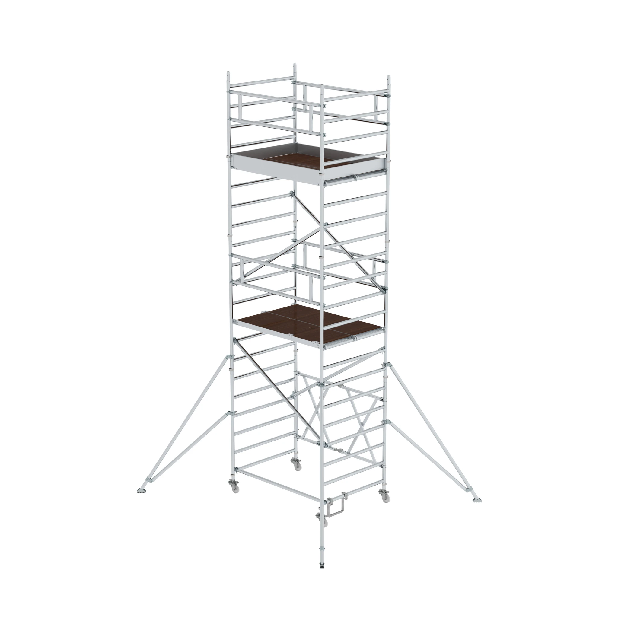 MUNK | Klappgerüst 1,35 x 1,80 m mit Ausleger Plattformhöhe 5,16 m