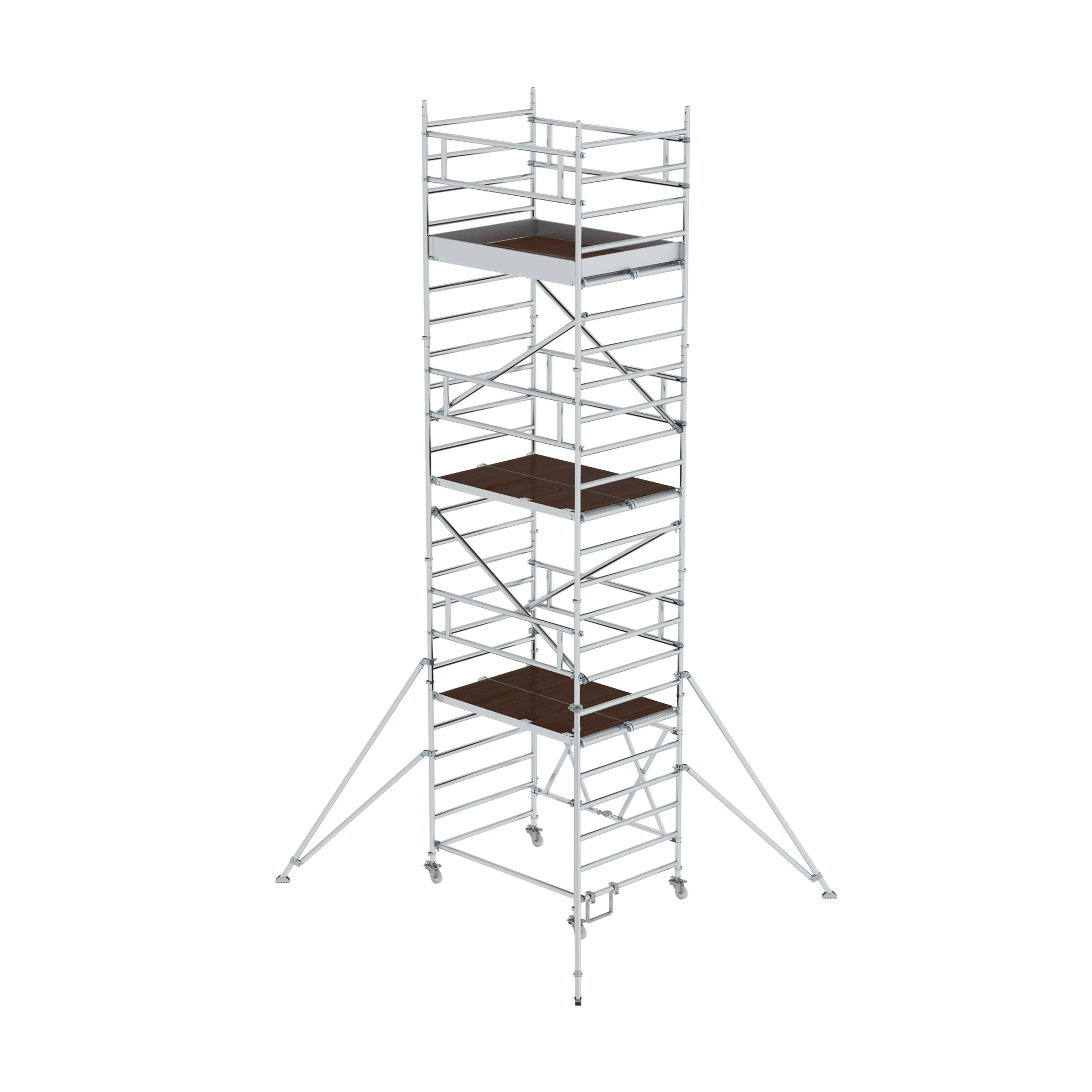 MUNK | Klappgerüst 1,35 x 1,80 m mit Ausleger Plattformhöhe 6,00 m