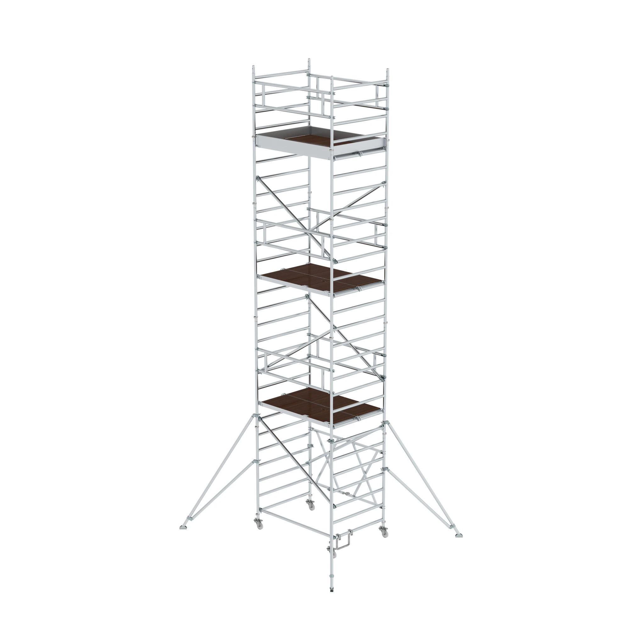 MUNK | Klappgerüst 1,35 x 1,80 m mit Ausleger Plattformhöhe 7,12 m