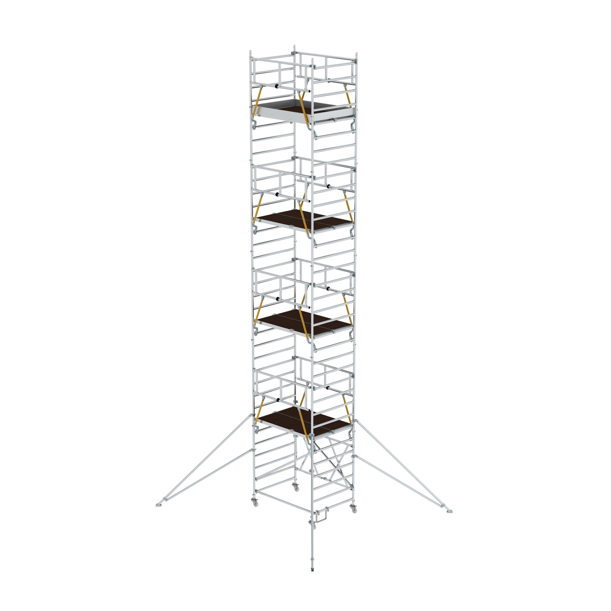 MUNK | Klappgerüst SG 1,35 x 1,80 m mit Ausleger Plattformhöhe 9,08 m