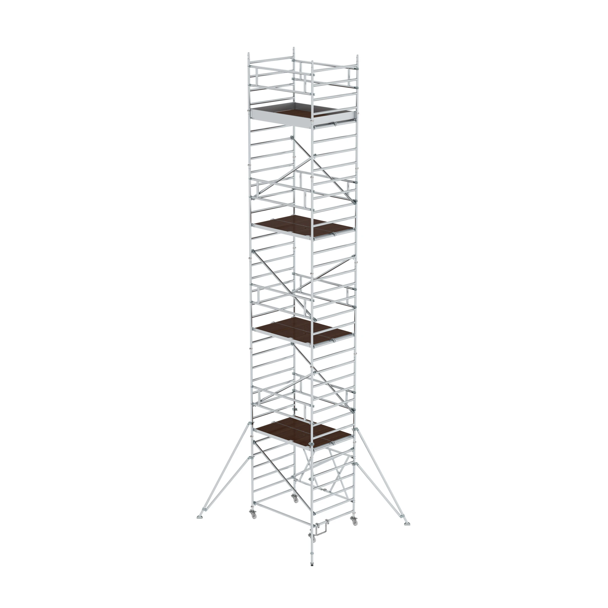 MUNK | Klappgerüst 1,35 x 1,80 m mit Ausleger Plattformhöhe 9,08 m