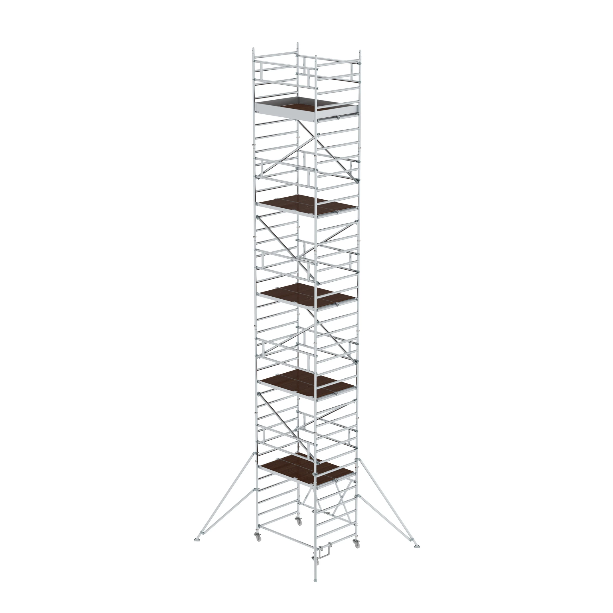 MUNK | Klappgerüst 1,35 x 1,80 m mit Ausleger Plattformhöhe 9,92 m