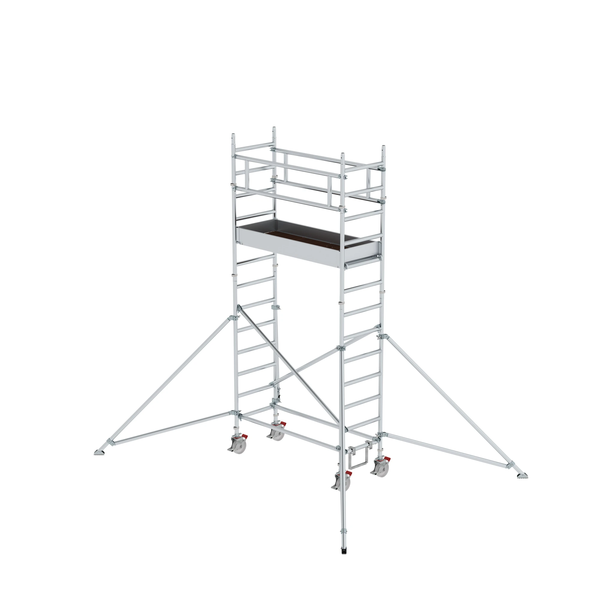 MUNK | Rollgerüst 0,75 x 1,80 m mit Ausleger Plattformhöhe 3,07 m