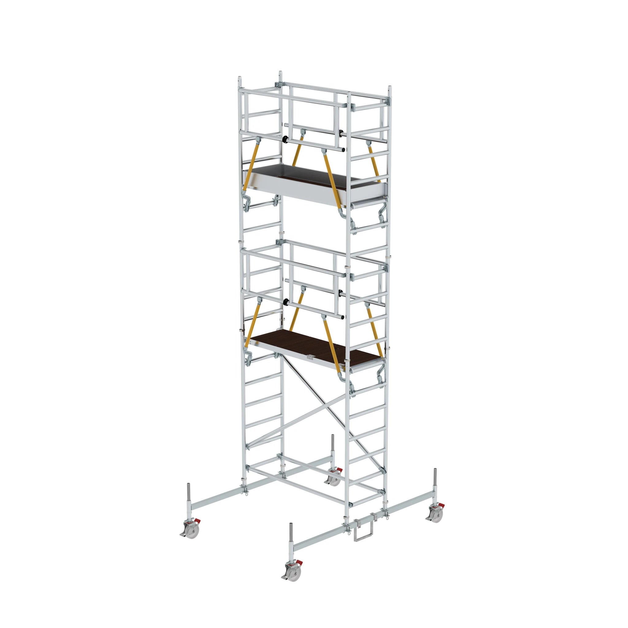 MUNK | Rollgerüst SG 0,75 x 1,80 m mit Fahrbalken Plattformhöhe 4,66 m
