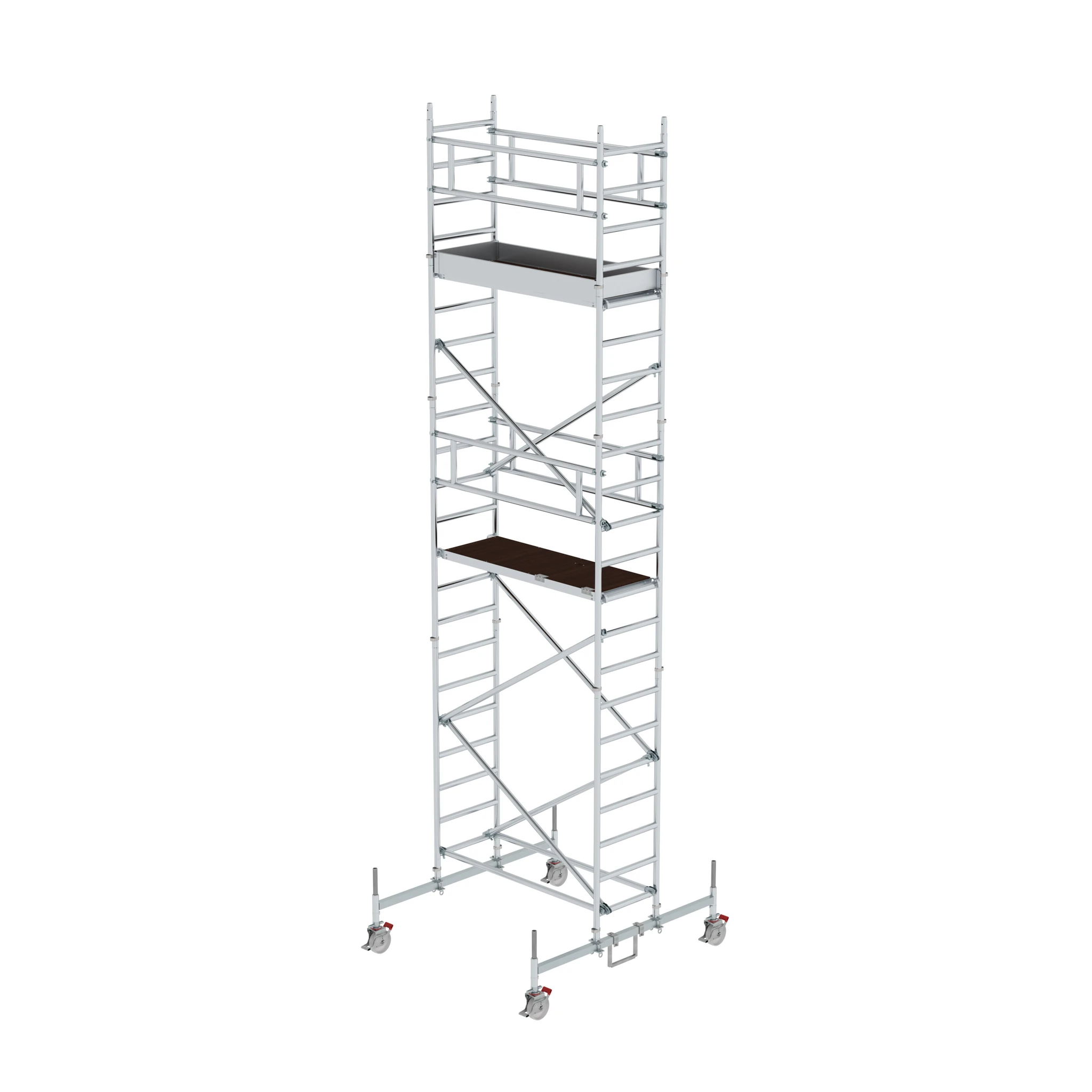 MUNK | Rollgerüst 0,75 x 1,80 m mit Fahrbalken Plattformhöhe 5,78 m