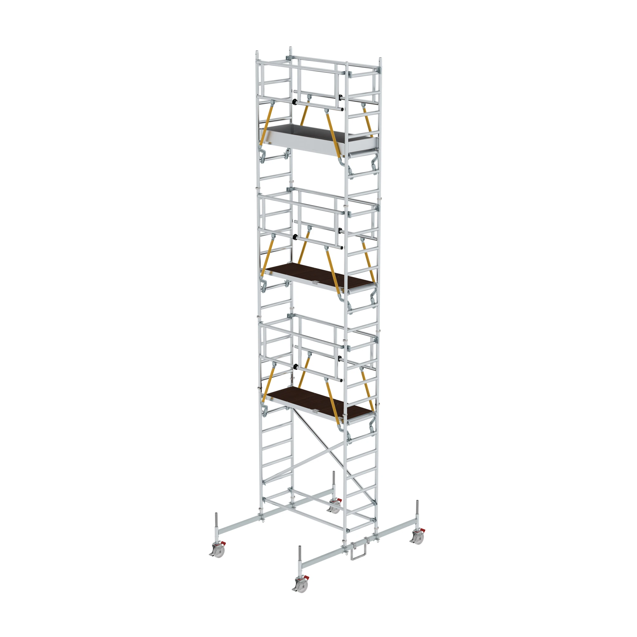 MUNK | Rollgerüst SG 0,75 x 1,80 m mit Fahrbalken Plattformhöhe 6,62 m