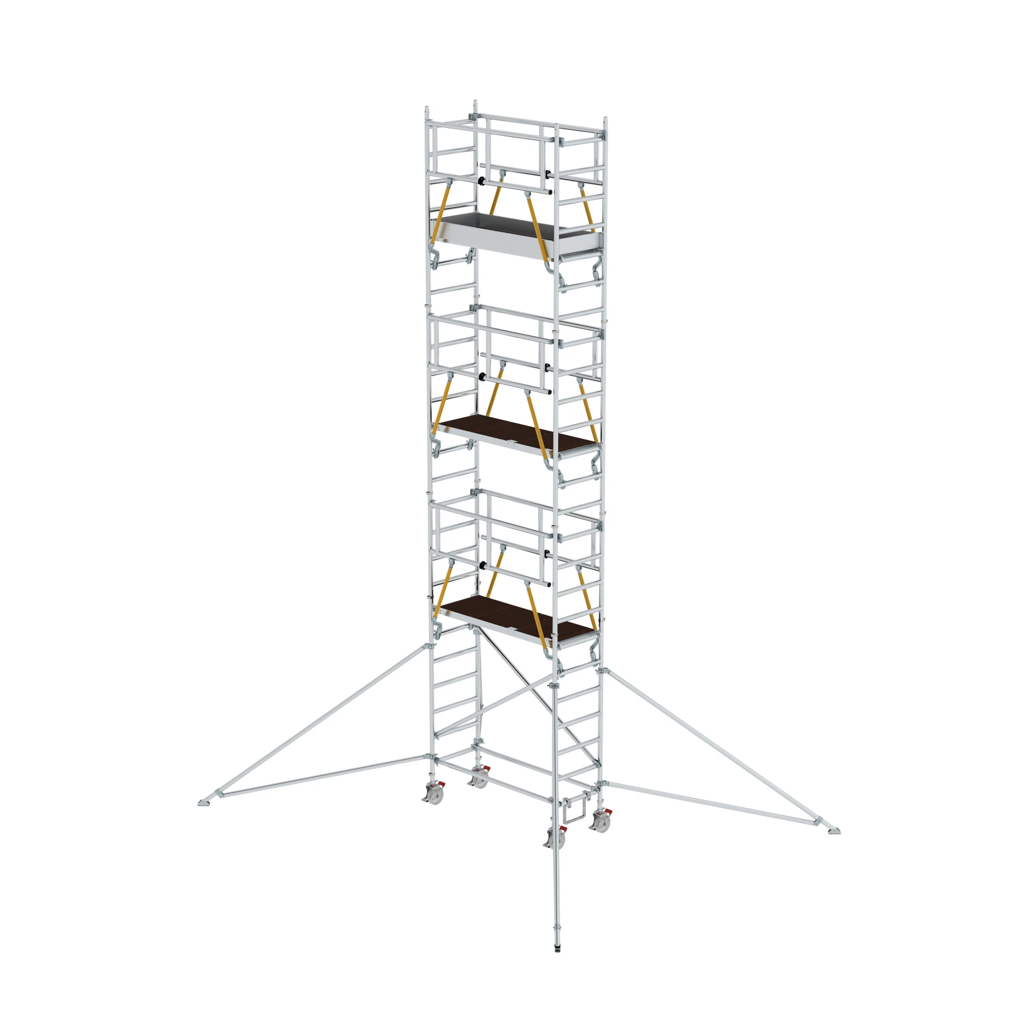 MUNK | Rollgerüst SG 0,75 x 1,80 m mit Ausleger Plattformhöhe 6,43 m