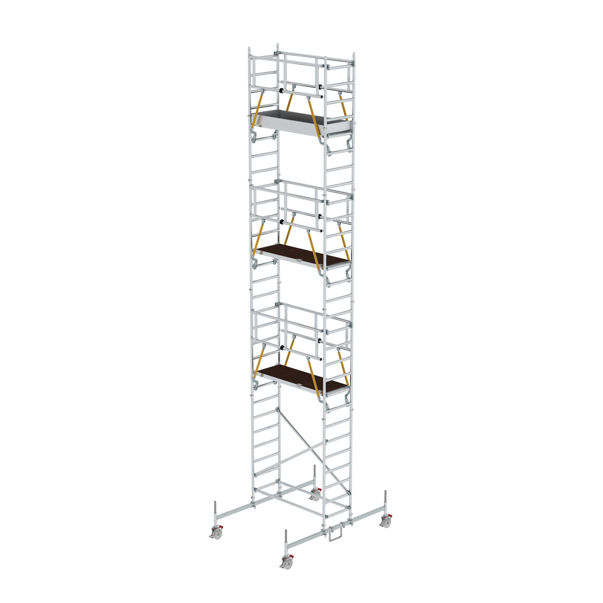 MUNK | Rollgerüst SG 0,75 x 1,80 m mit Fahrbalken Plattformhöhe 7,74 m
