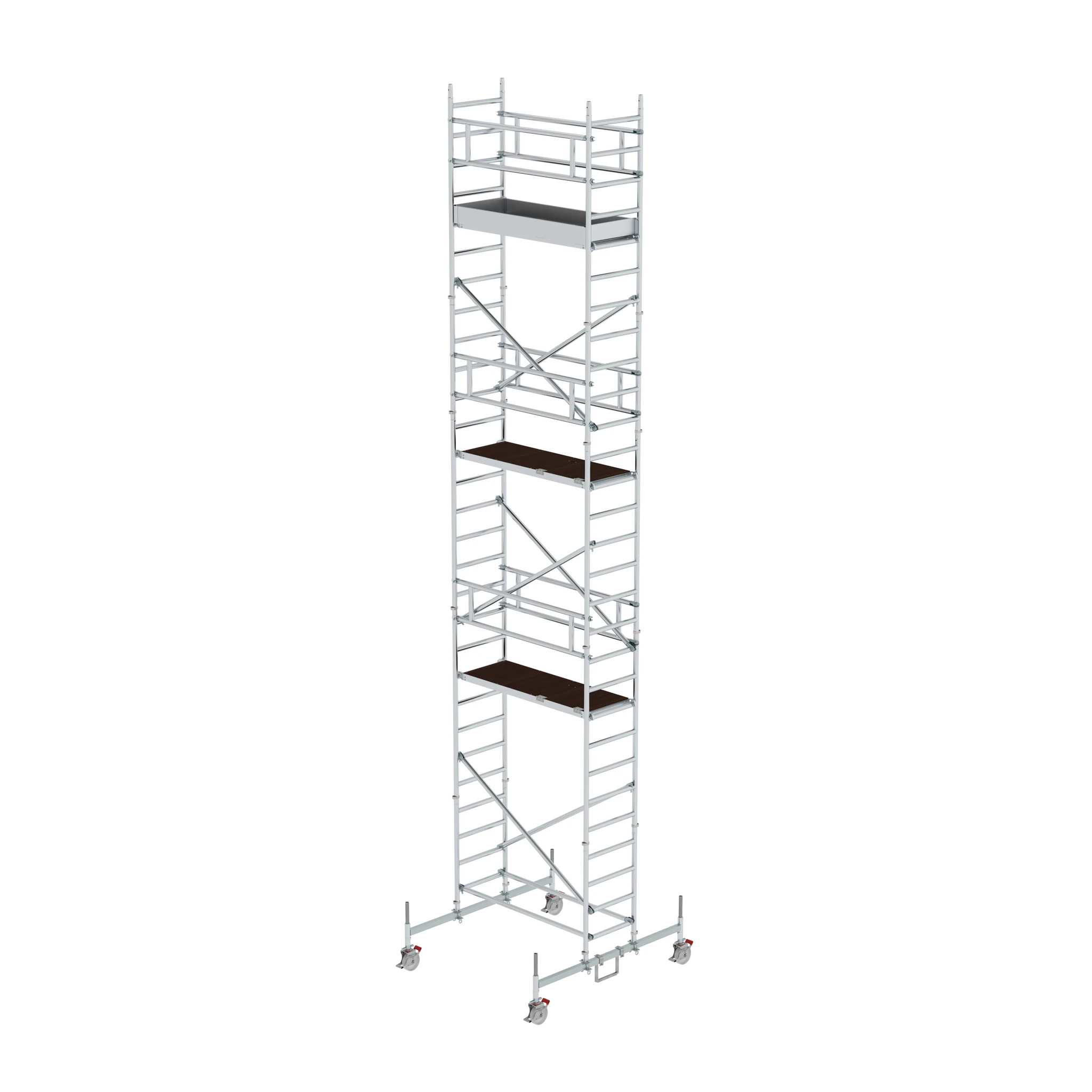MUNK | Rollgerüst 0,75 x 1,80 m mit Fahrbalken Plattformhöhe 7,74 m