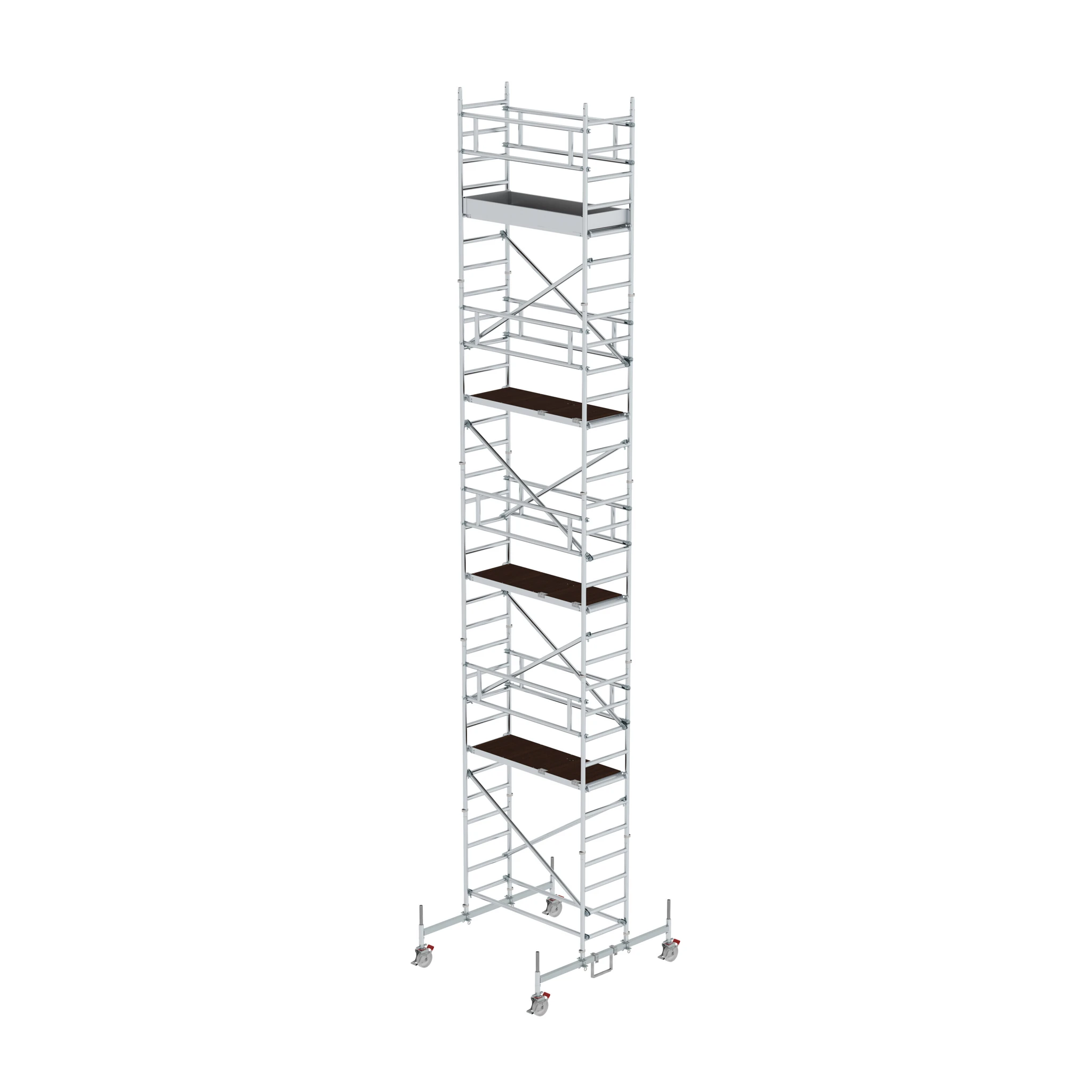 MUNK | Rollgerüst 0,75 x 1,80 m mit Fahrbalken Plattformhöhe 8,58 m