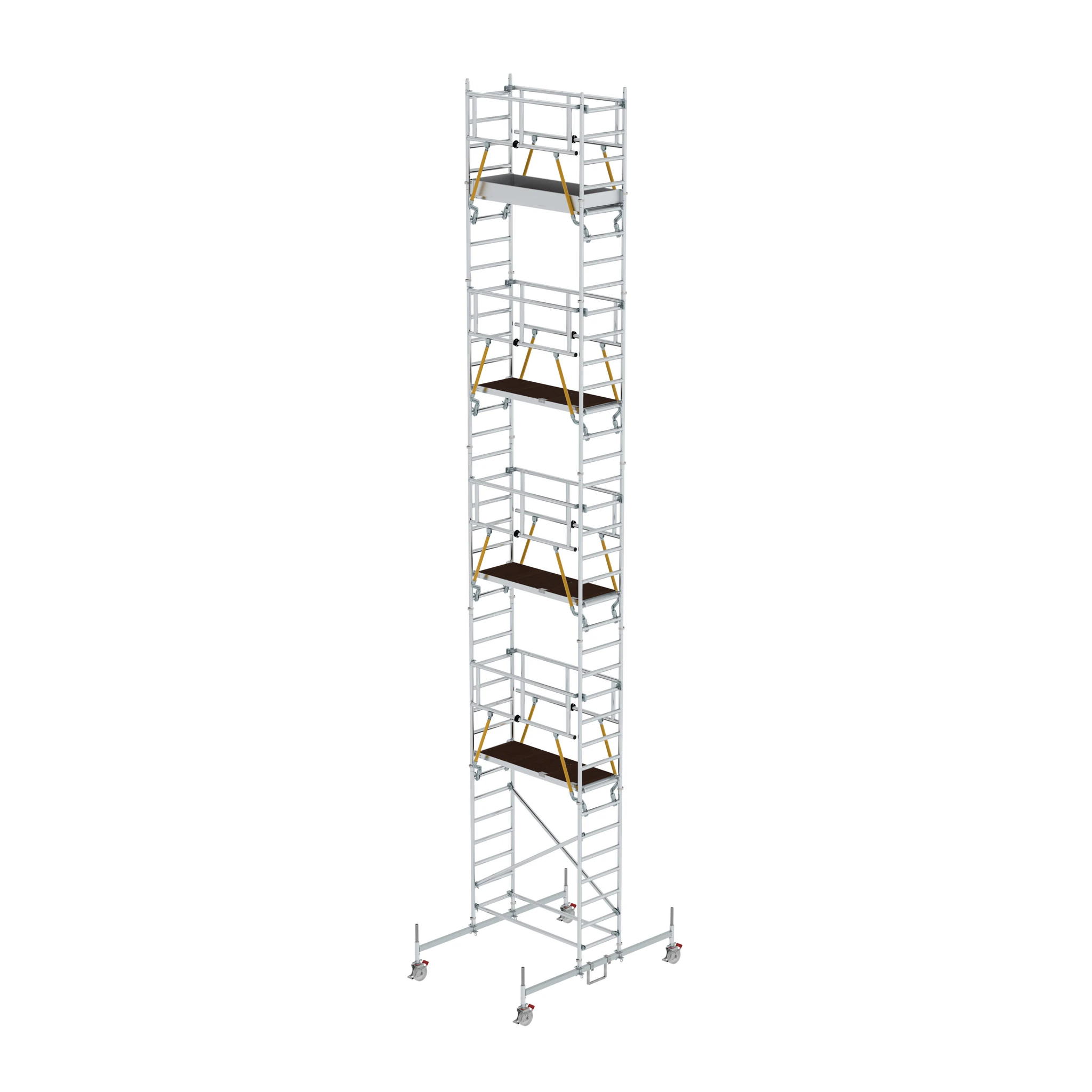 MUNK | Rollgerüst SG 0,75 x 1,80 m mit Fahrbalken Plattformhöhe 9,70 m