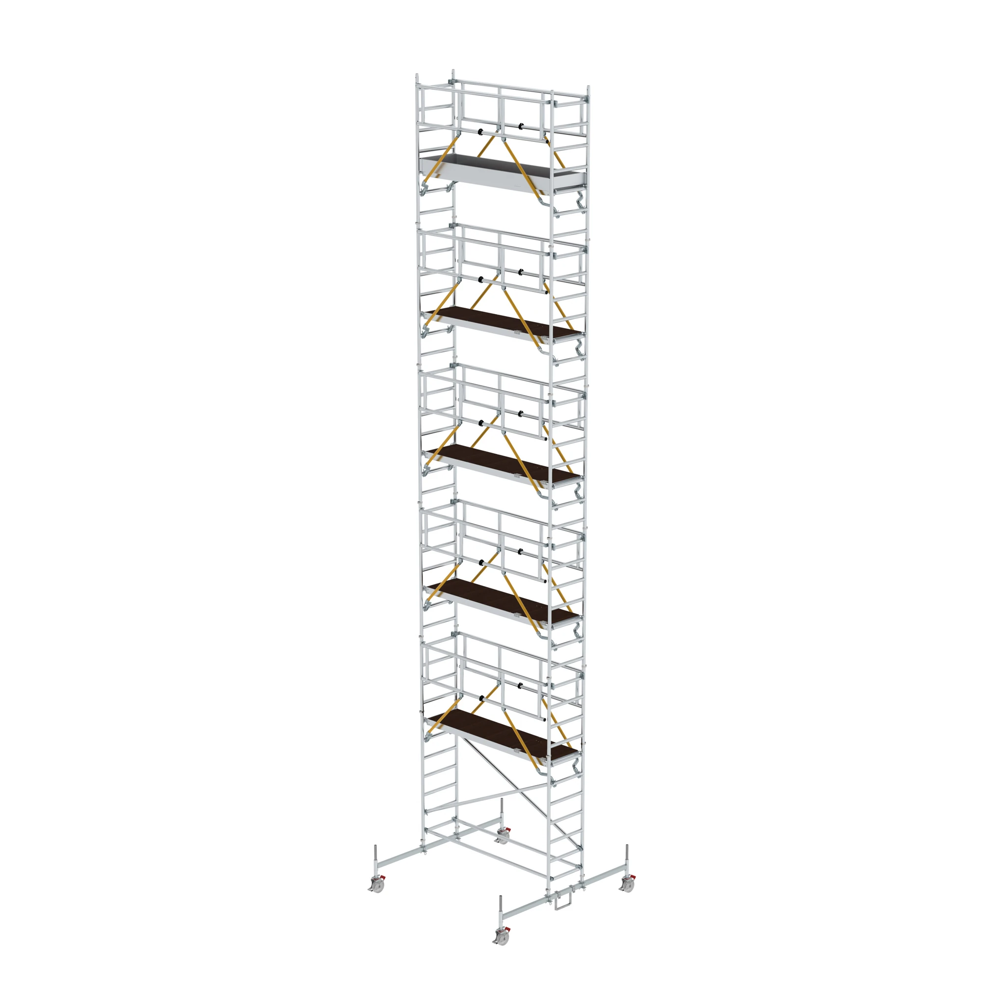 MUNK | Rollgerüst SG 0,75 x 2,45 m mit Fahrbalken Plattformhöhe 10,54 m