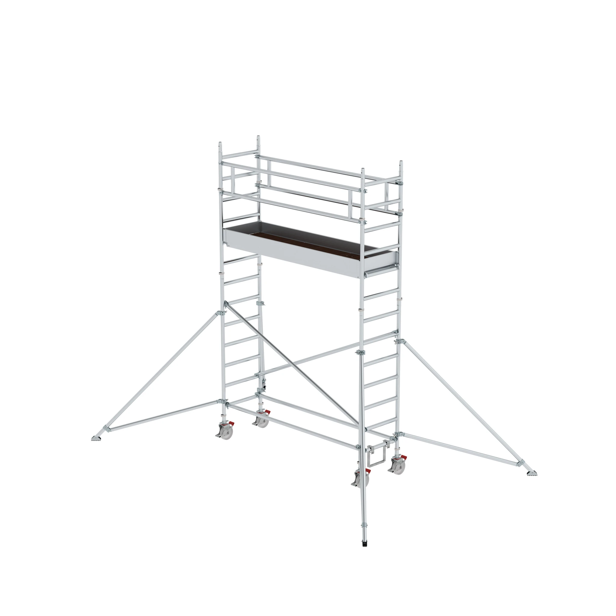 MUNK | Rollgerüst 0,75 x 2,45 m mit Ausleger Plattformhöhe 3,07 m