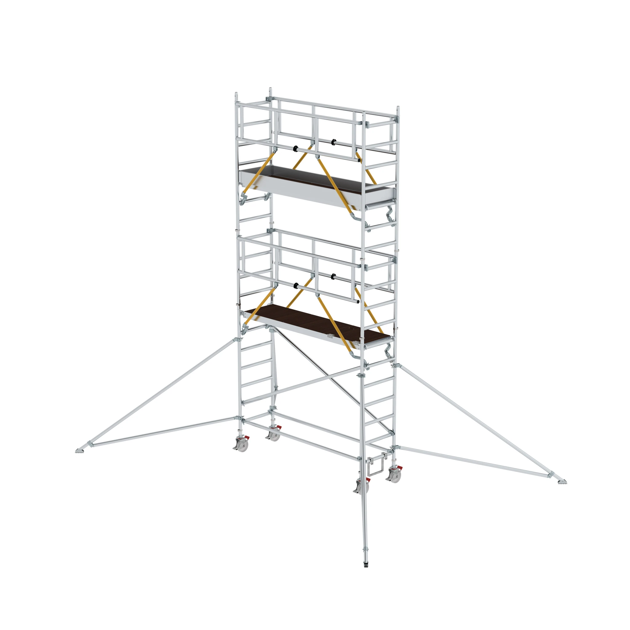 MUNK | Rollgerüst SG 0,75 x 2,45 m mit Ausleger Plattformhöhe 4,47 m