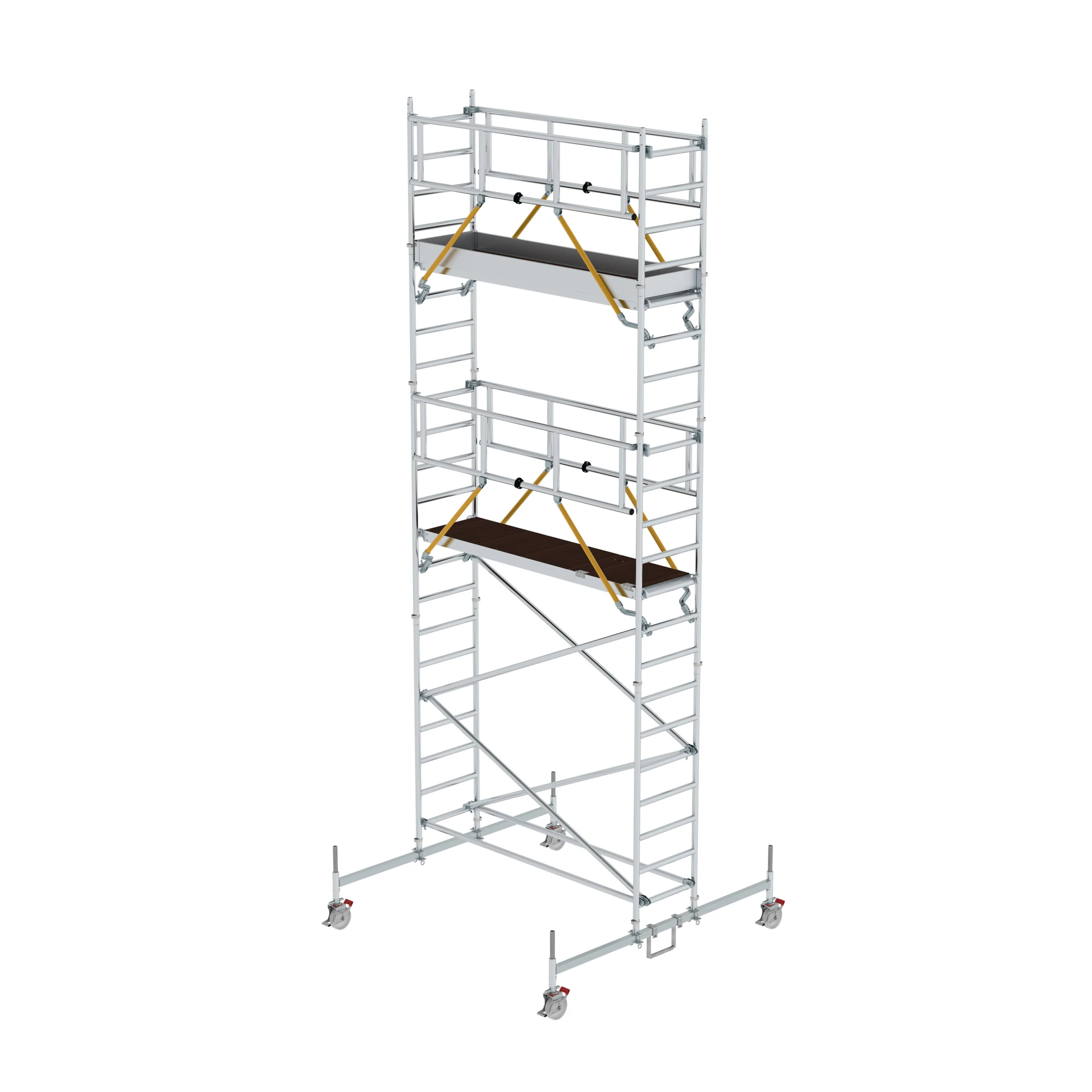 MUNK | Rollgerüst SG 0,75 x 2,45 m mit Fahrbalken Plattformhöhe 5,78 m