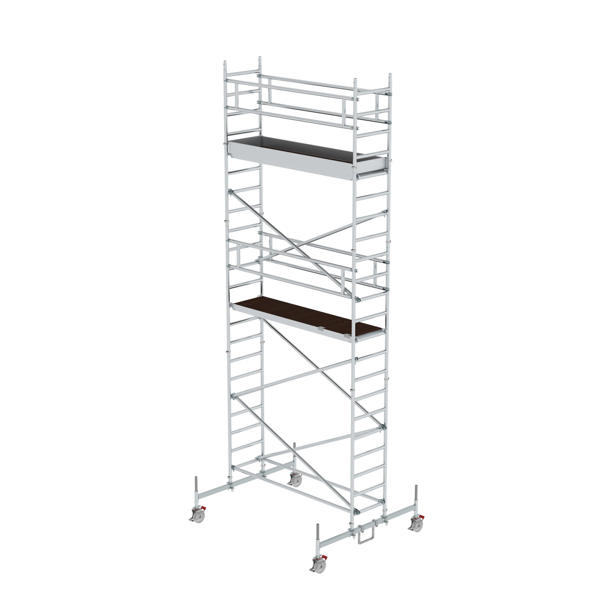 MUNK | Rollgerüst 0,75 x 2,45 m mit Fahrbalken Plattformhöhe 5,78 m