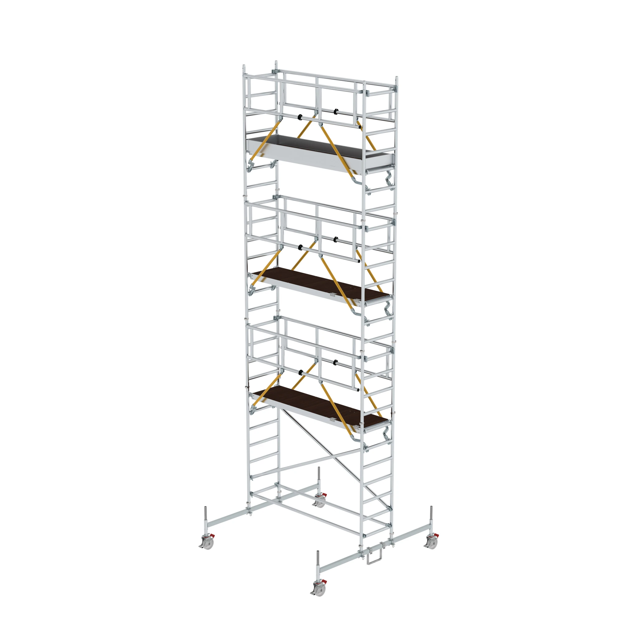 MUNK | Rollgerüst SG 0,75 x 2,45 m mit Fahrbalken Plattformhöhe 6,62 m