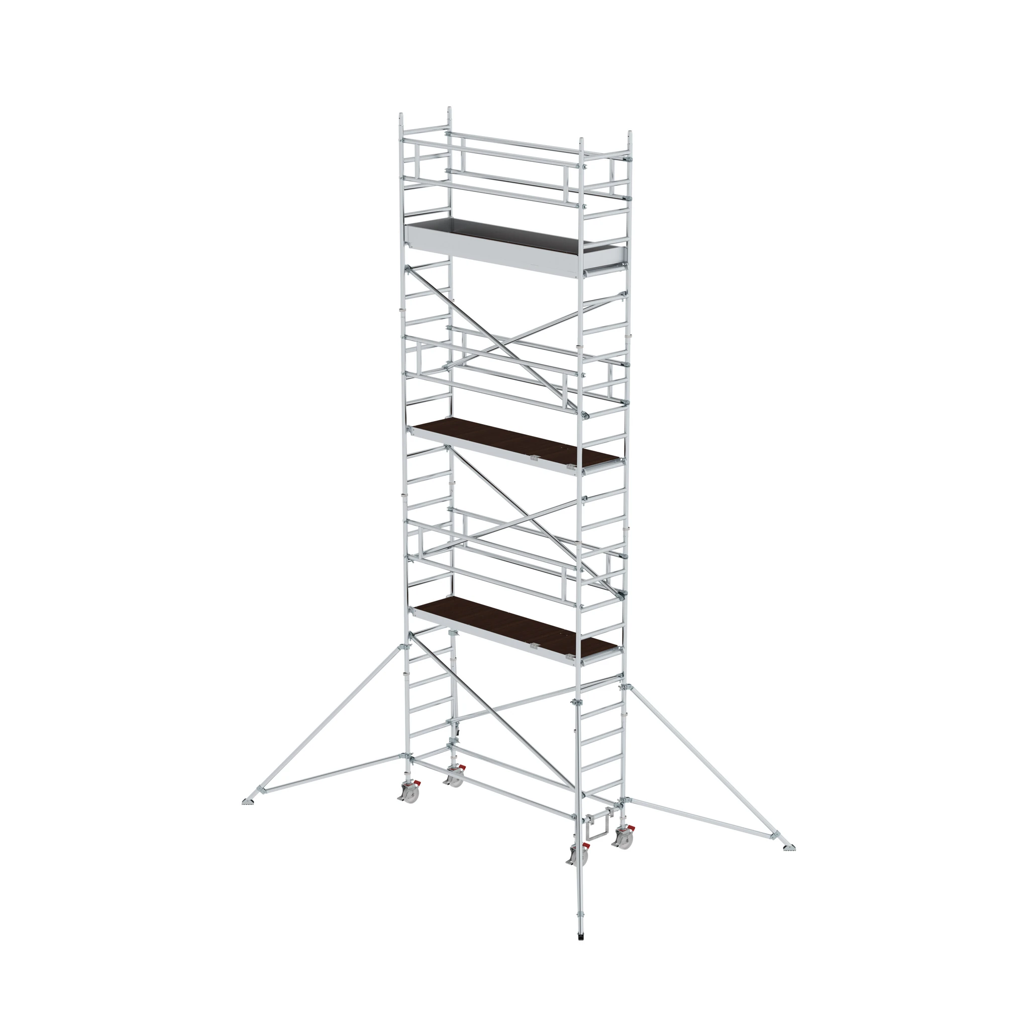 MUNK | Rollgerüst 0,75 x 2,45 m mit Ausleger Plattformhöhe 6,43 m