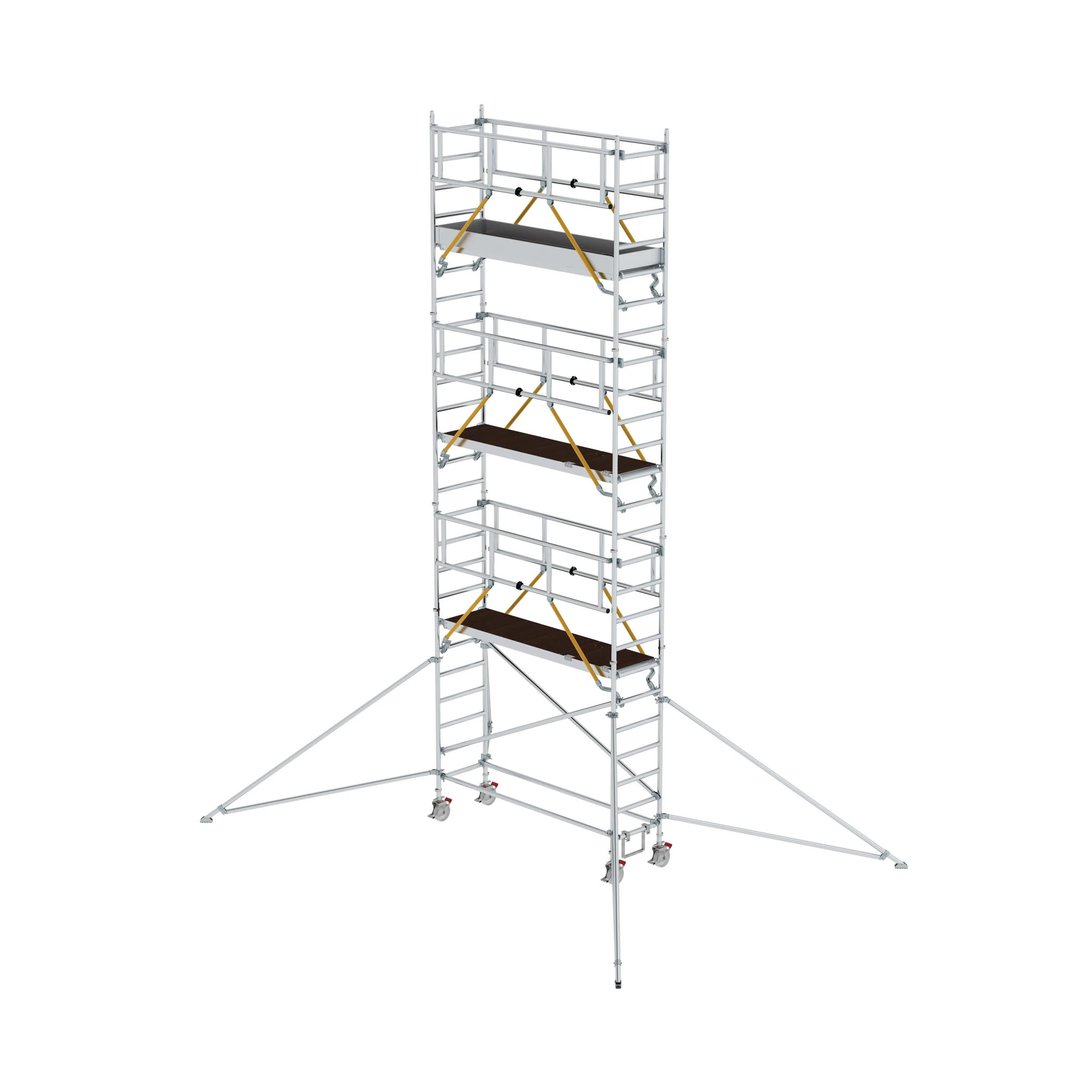MUNK | Rollgerüst SG 0,75 x 2,45 m mit Ausleger Plattformhöhe 6,43 m