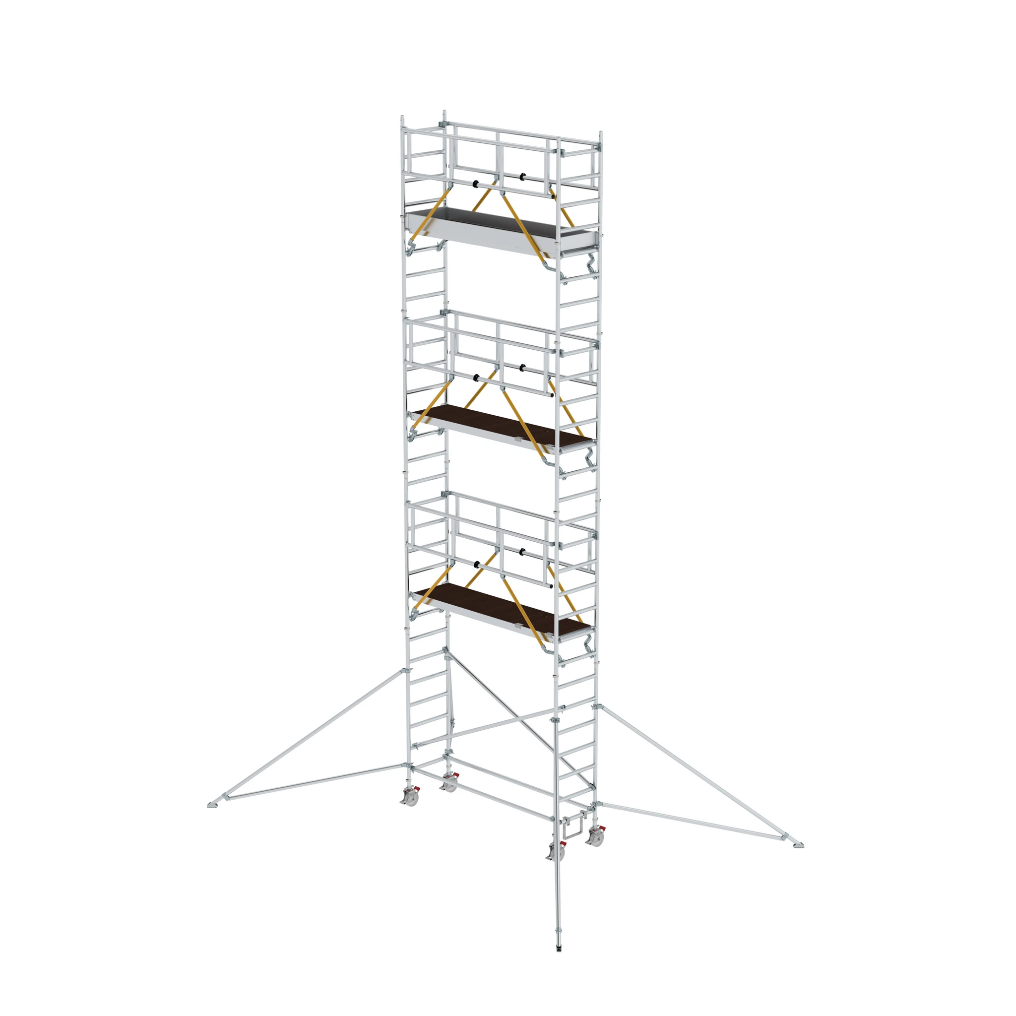 MUNK | Rollgerüst SG 0,75 x 2,45 m mit Ausleger Plattformhöhe 7,55 m