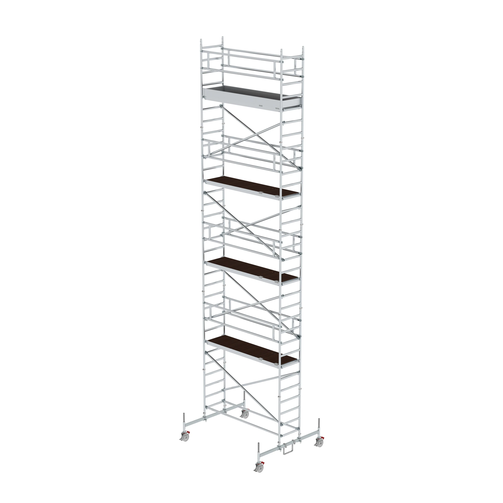 MUNK | Rollgerüst 0,75 x 2,45 m mit Fahrbalken Plattformhöhe 8,58 m